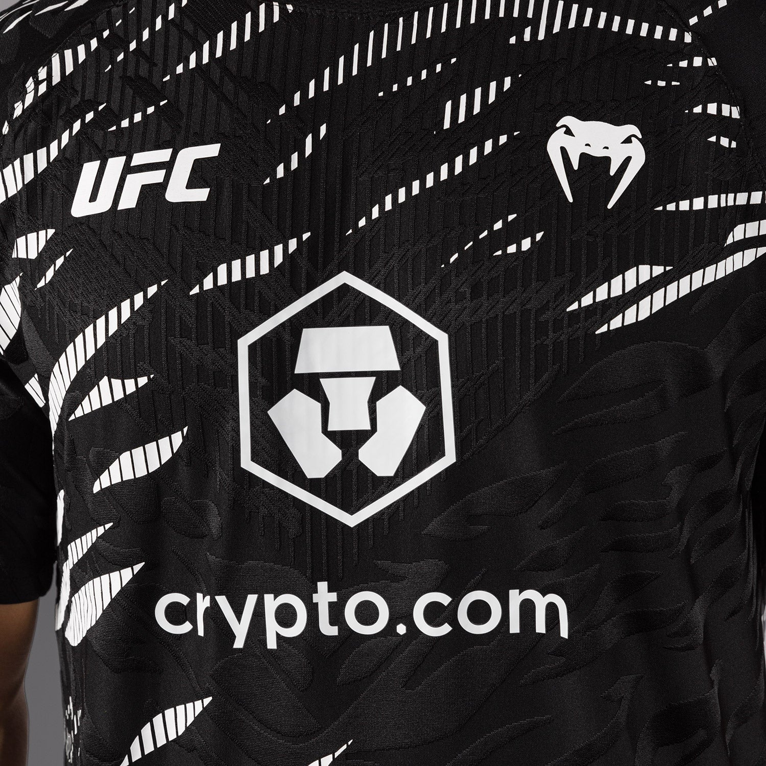 UFC Fusion by Venum Authentic Fight Night Men’s Walkout Jersey - Black - Image 6