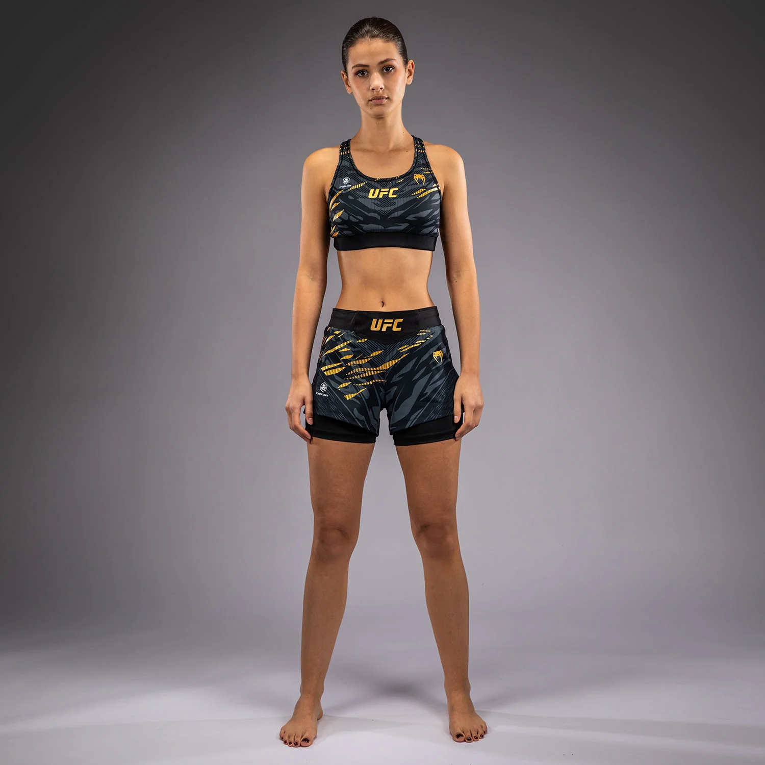 UFC Fusion by Venum Authentic Fight Night Women’s Fight Short - Champion - Image 2