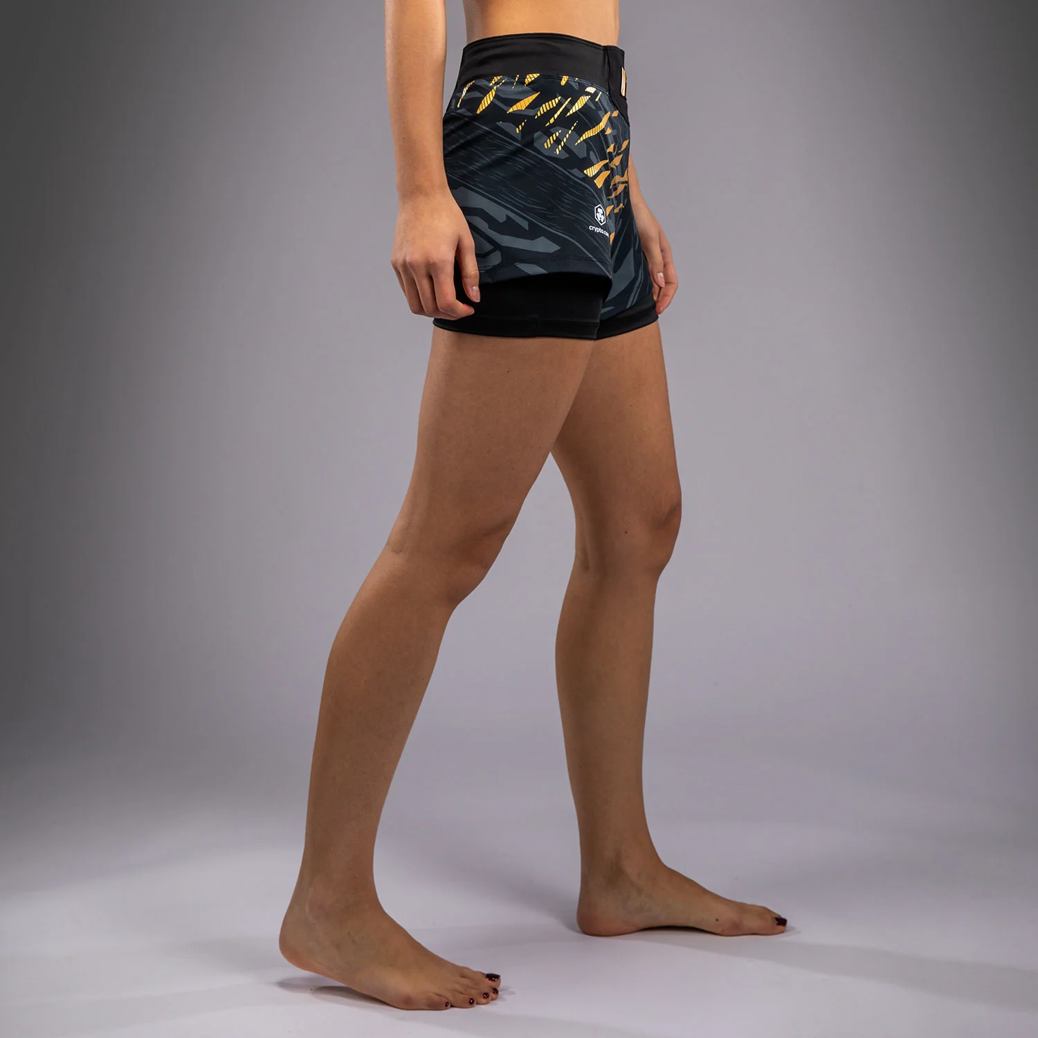 UFC Fusion by Venum Authentic Fight Night Women’s Fight Short - Champion - Image 4