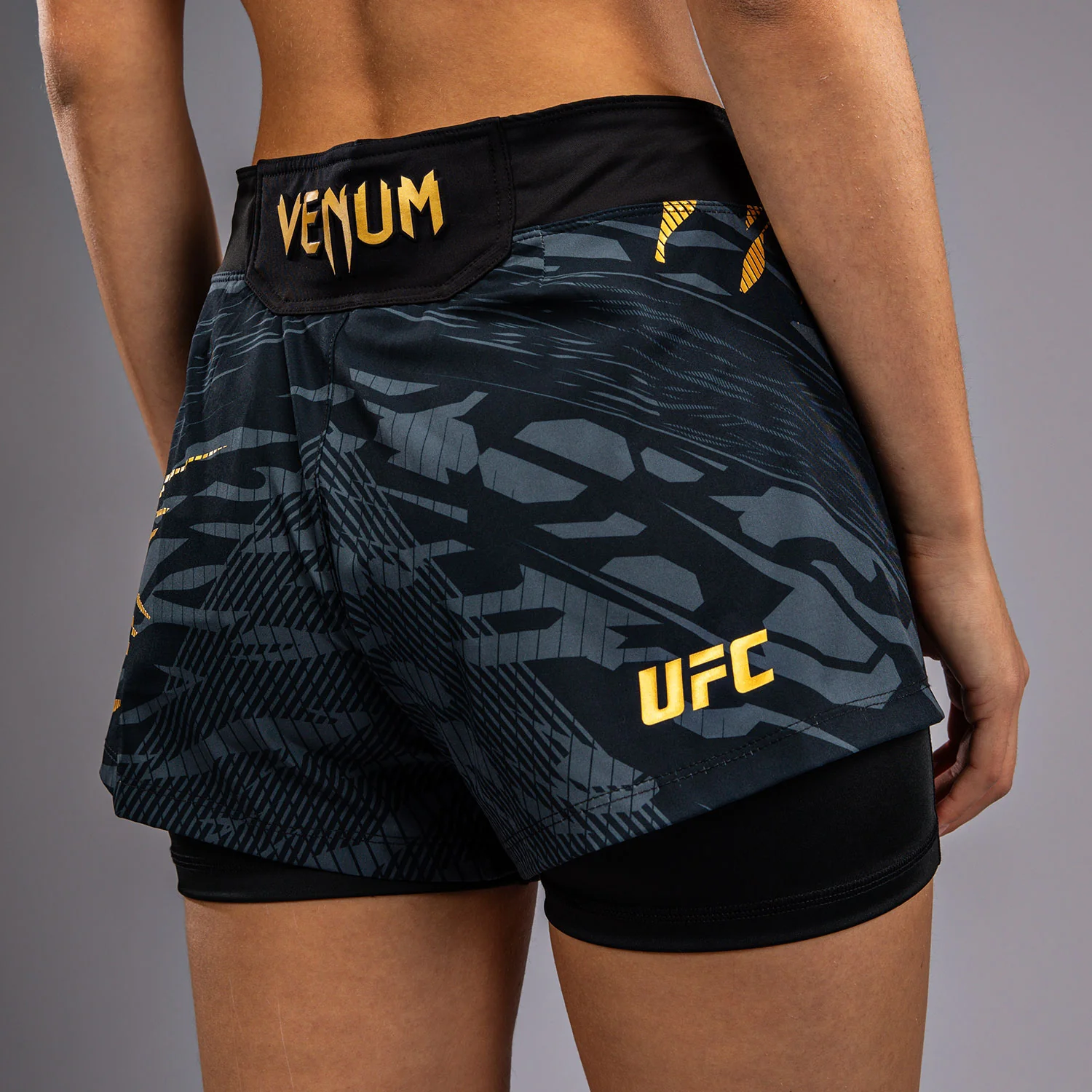 UFC Fusion by Venum Authentic Fight Night Women’s Fight Short - Champion - Image 6