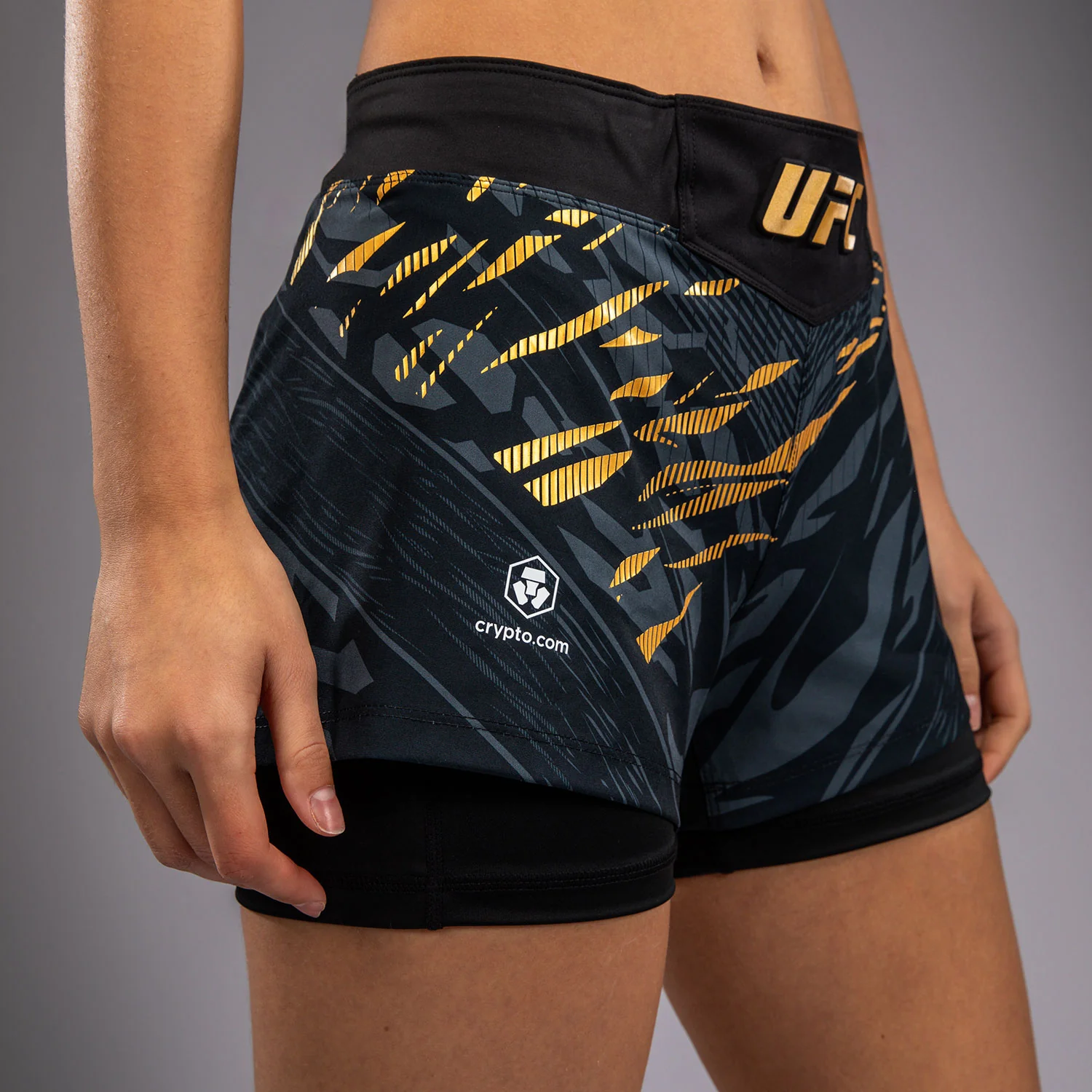 UFC Fusion by Venum Authentic Fight Night Women’s Fight Short - Champion - Image 8