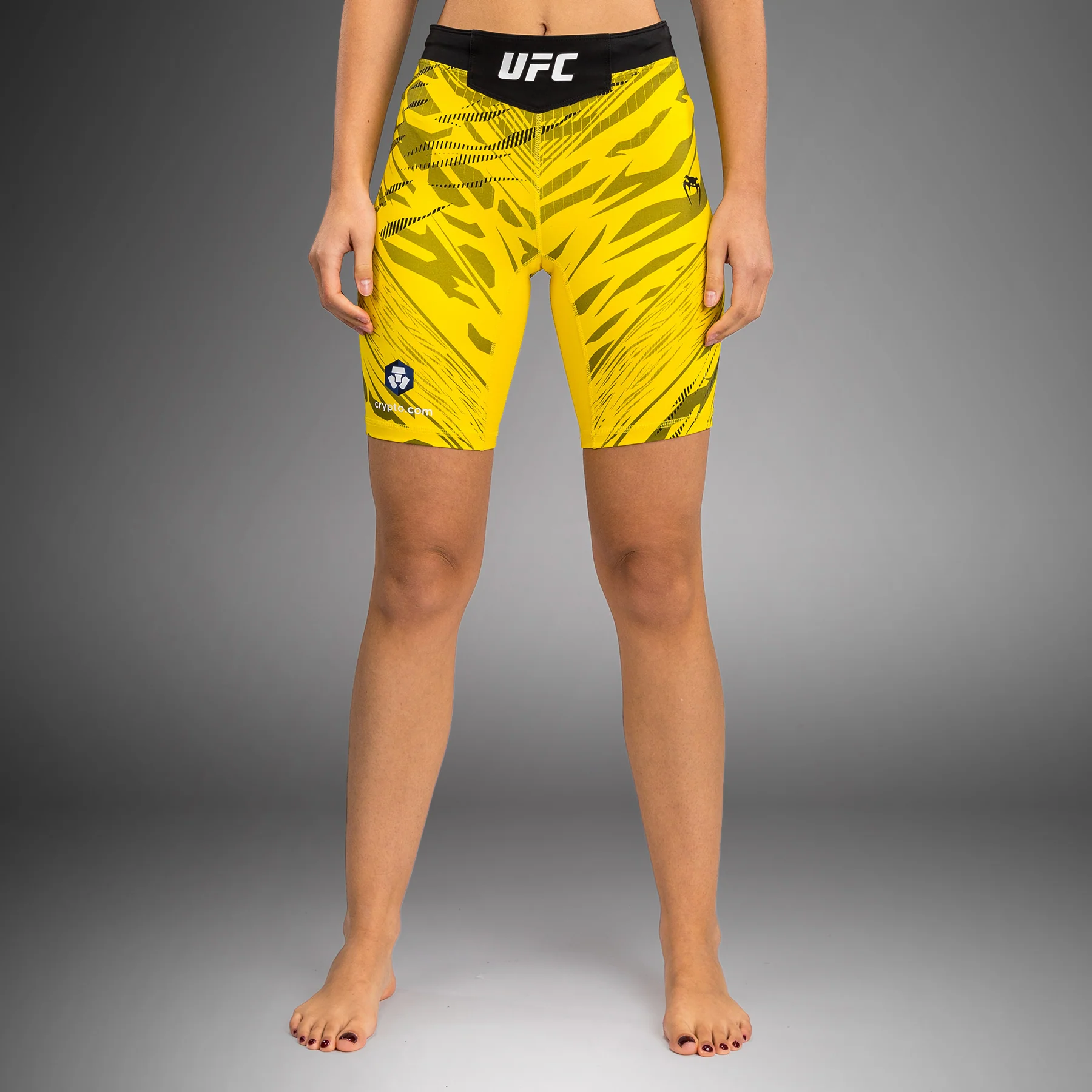 UFC Fusion by Venum Authentic Fight Night Women’s Vale Tudo Short - Long Fit - Yellow