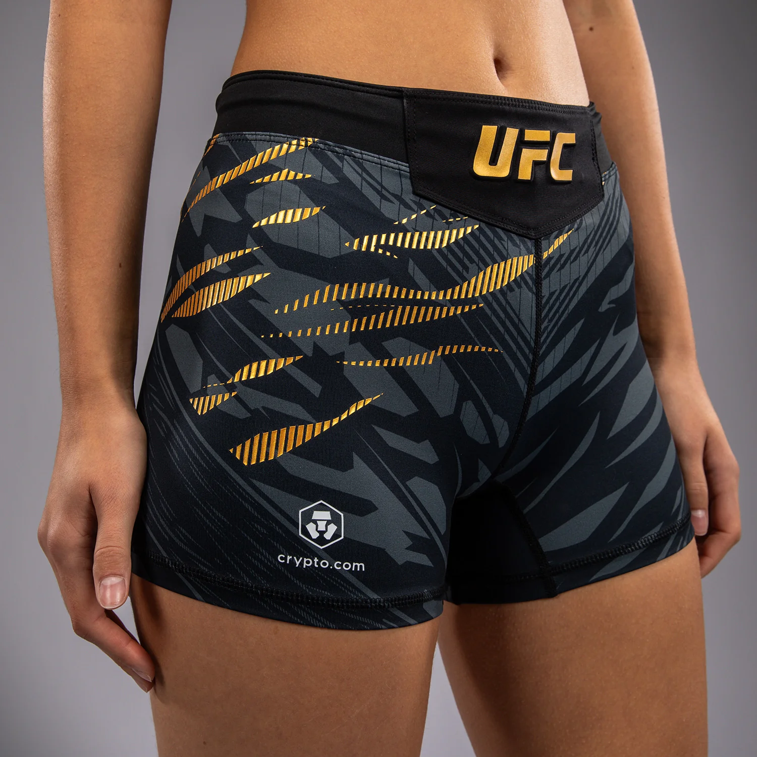 UFC Fusion by Venum Authentic Fight Night Women’s Vale Tudo Short - Short Fit - Champion - Image 3