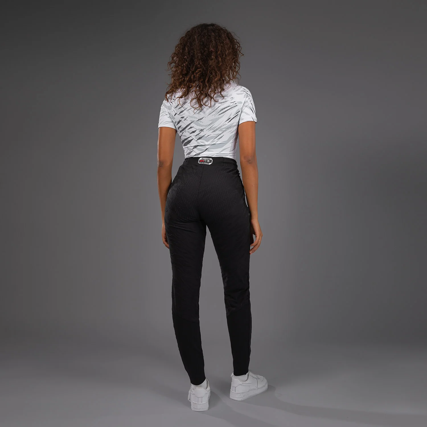UFC Fusion by Venum Authentic Fight Night Women’s Walkout Pant - Black - Image 5