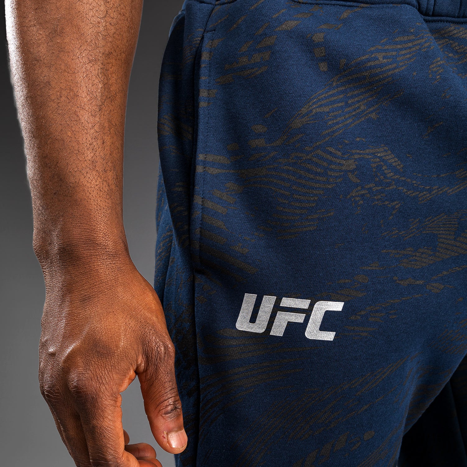 UFC Fusion by Venum Fight Week Men’s Cotton Pant - Oceanic Blue - Image 5