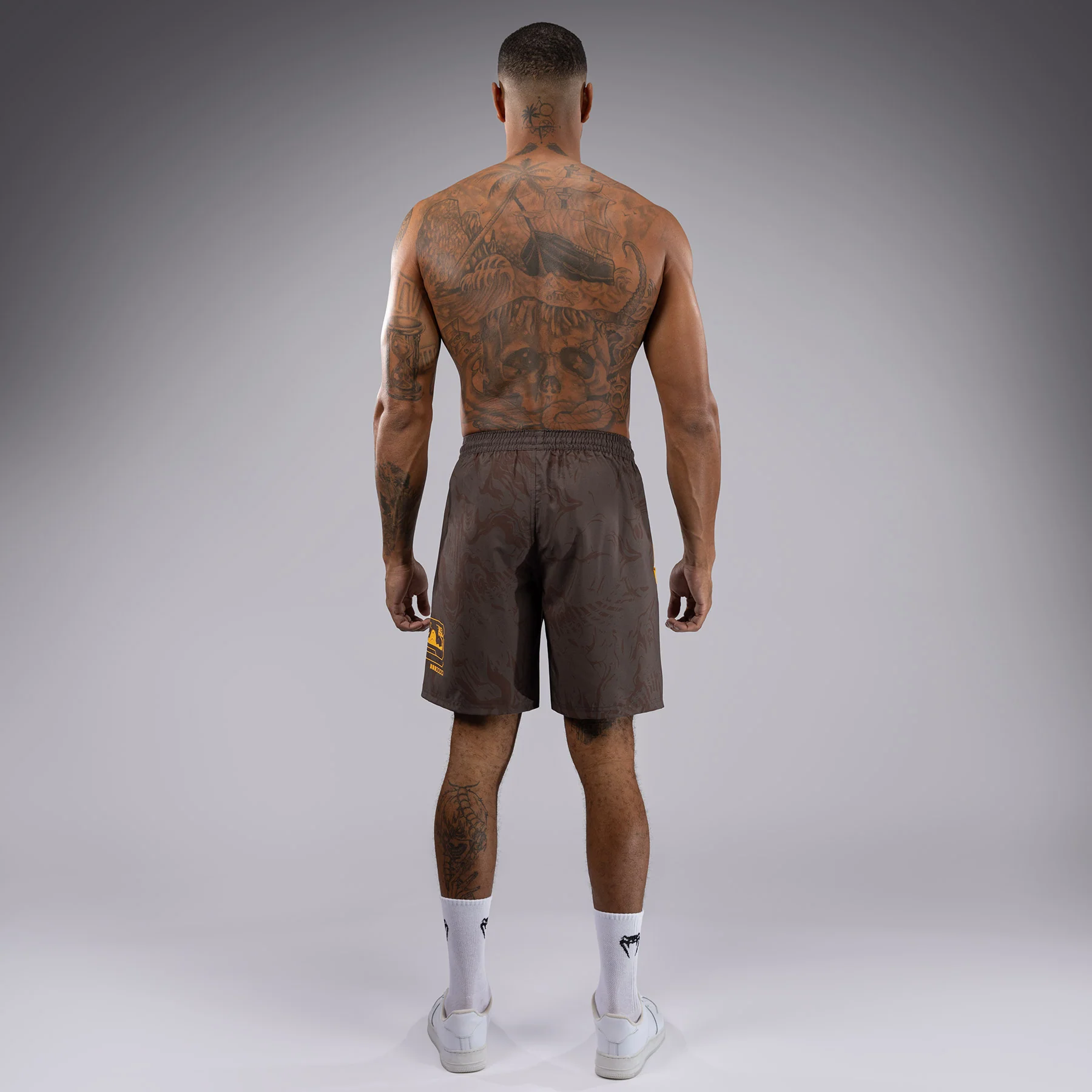 UFC Fusion by Venum Fight Week Men’s Performance Short - Earthen Brown - Image 3