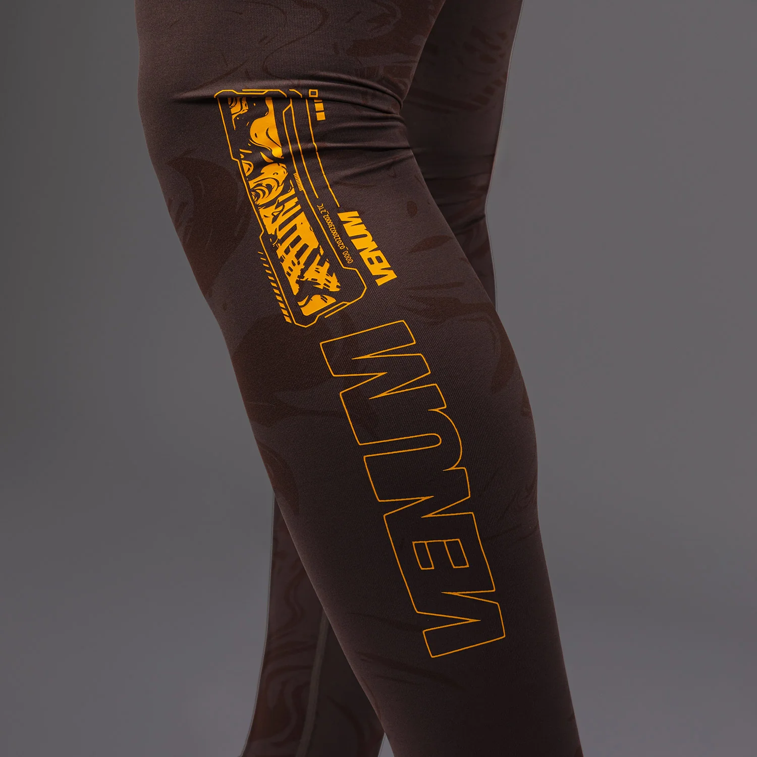 UFC Fusion by Venum Fight Week Men’s Performance Tight - Earthen Brown - Image 7