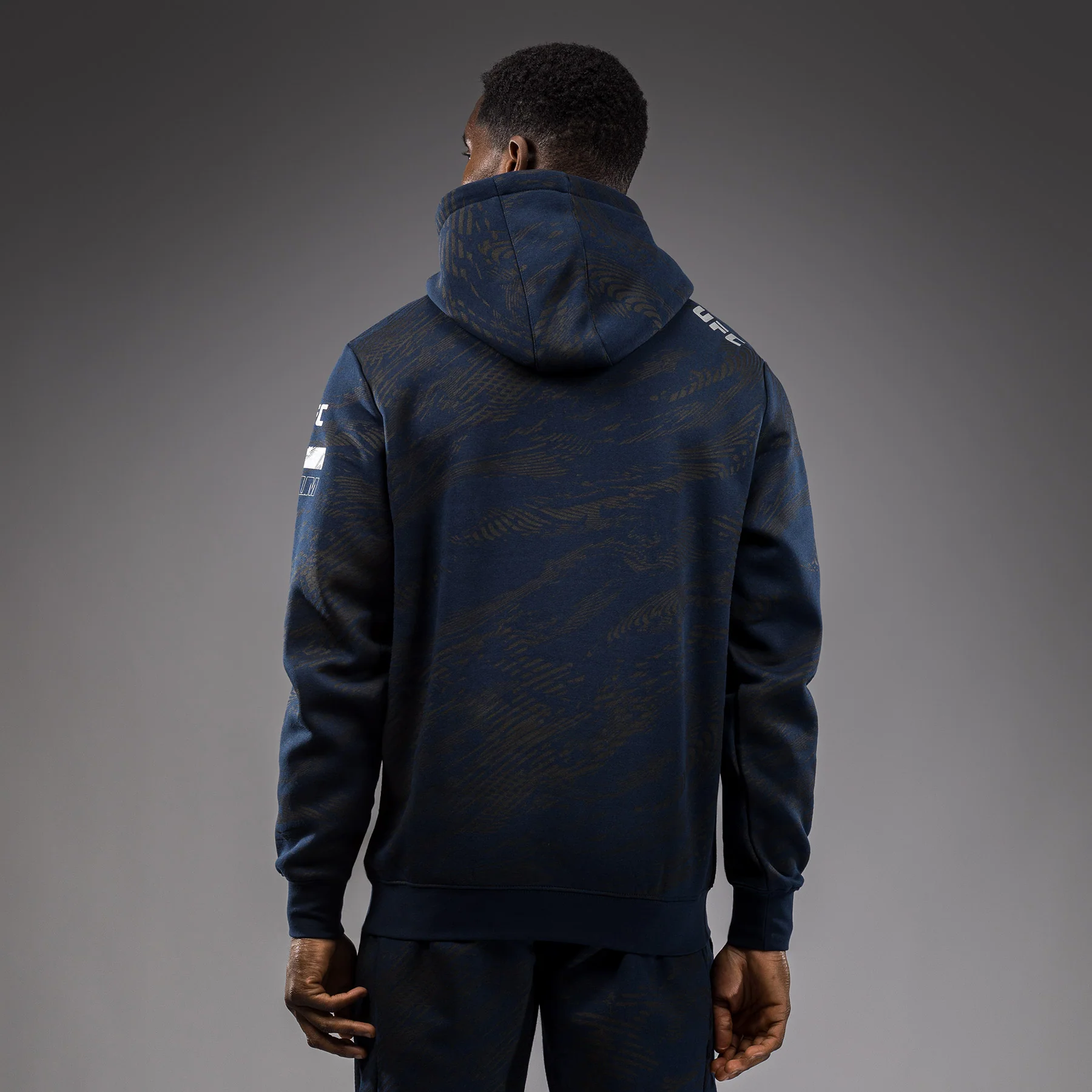 UFC Fusion by Venum Fight Week Men’s Pullover Hoodie - Oceanic Blue - Image 7