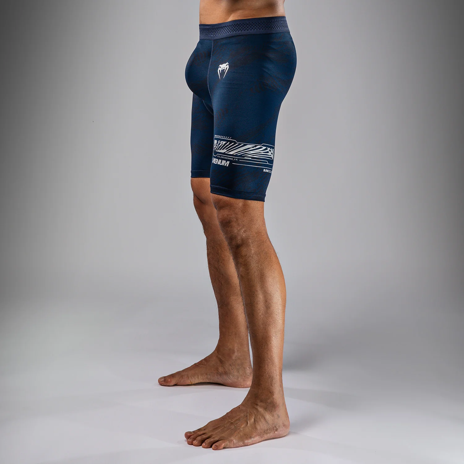 UFC Fusion by Venum Fight Week Men’s Vale Tudo Short - Oceanic Blue - Image 4