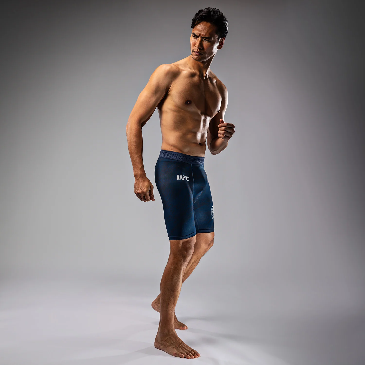 UFC Fusion by Venum Fight Week Men’s Vale Tudo Short - Oceanic Blue - Image 5