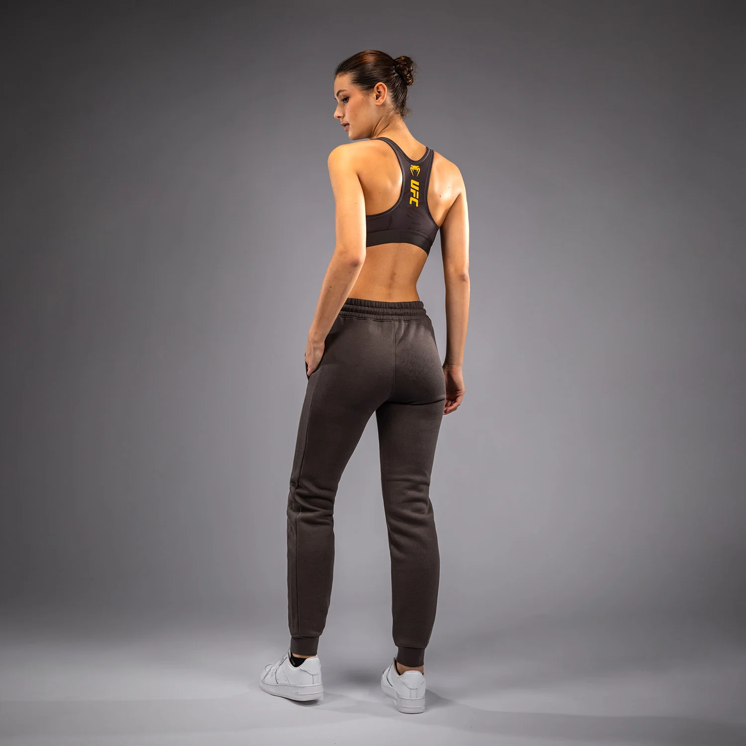 UFC Fusion by Venum Fight Week Women’s Cotton Pant - Solid Earthen Brown - Image 5
