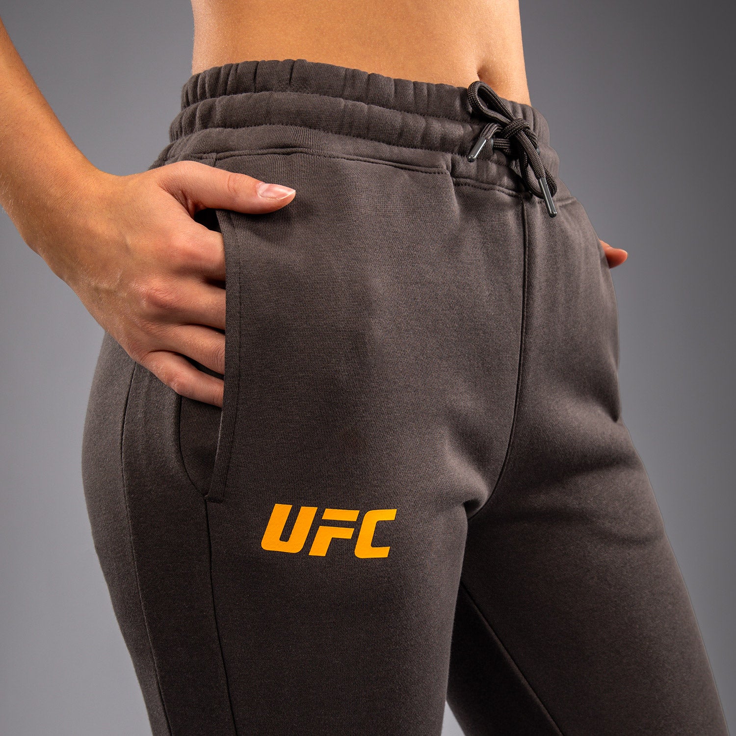UFC Fusion by Venum Fight Week Women’s Cotton Pant - Solid Earthen Brown - Image 7