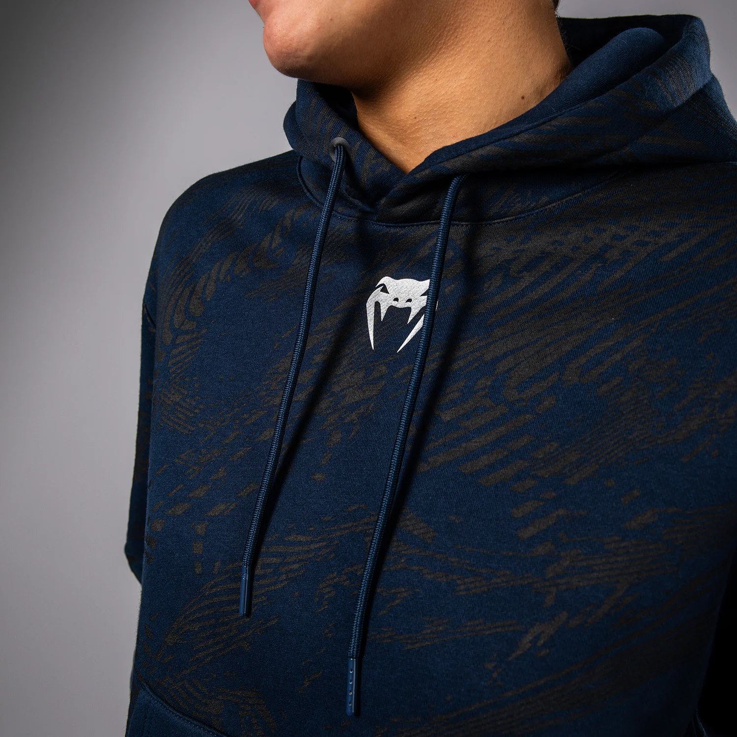 UFC Fusion by Venum Fight Week Women’s Pullover Hoodie - Oceanic Blue - Image 7