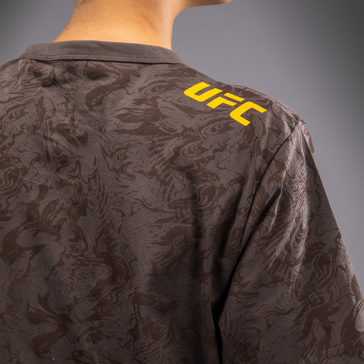 UFC Fusion by Venum Fight Week Women’s Short Sleeve Cotton T-Shirt - Earthen Brown - Image 6