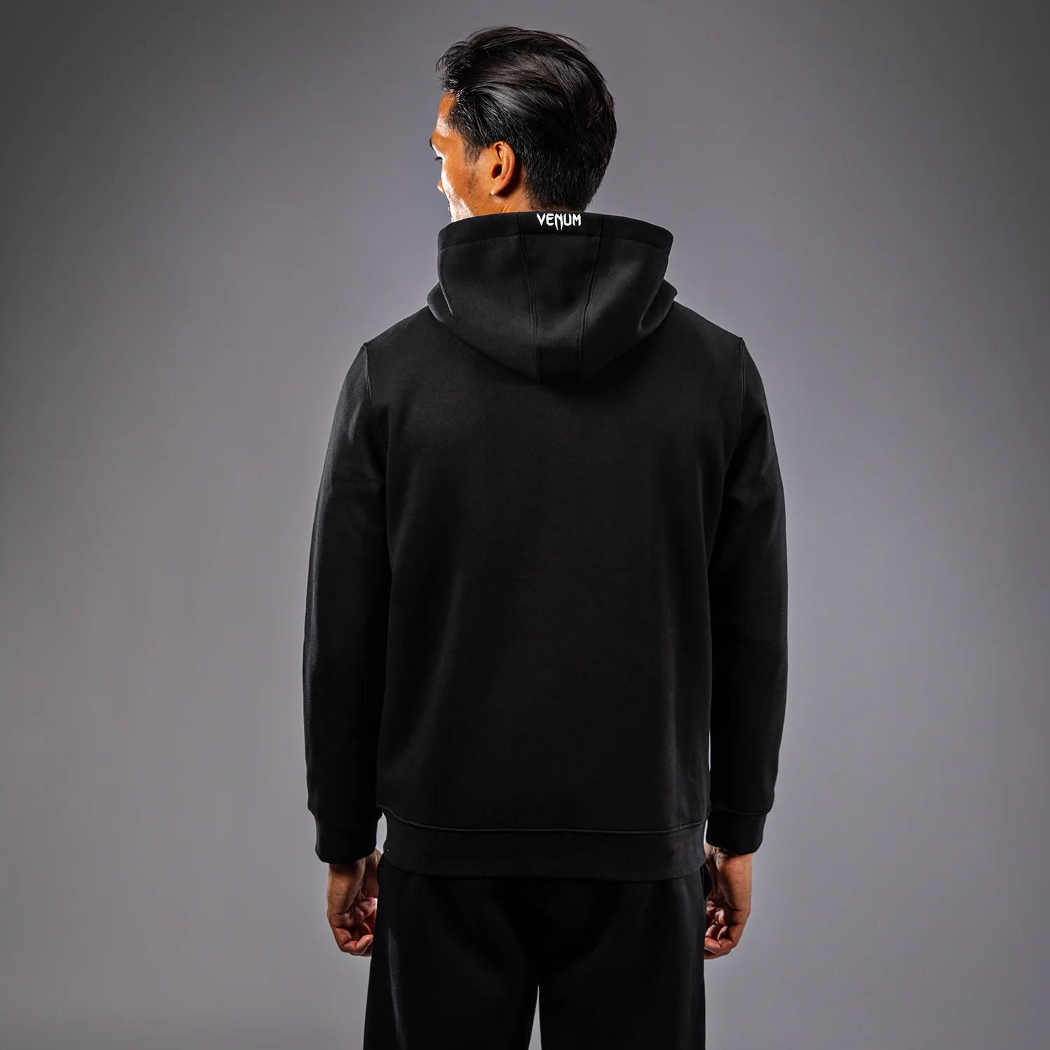 UFC Fusion by Venum Men’s Replica Zip Hoodie - Black - Image 2