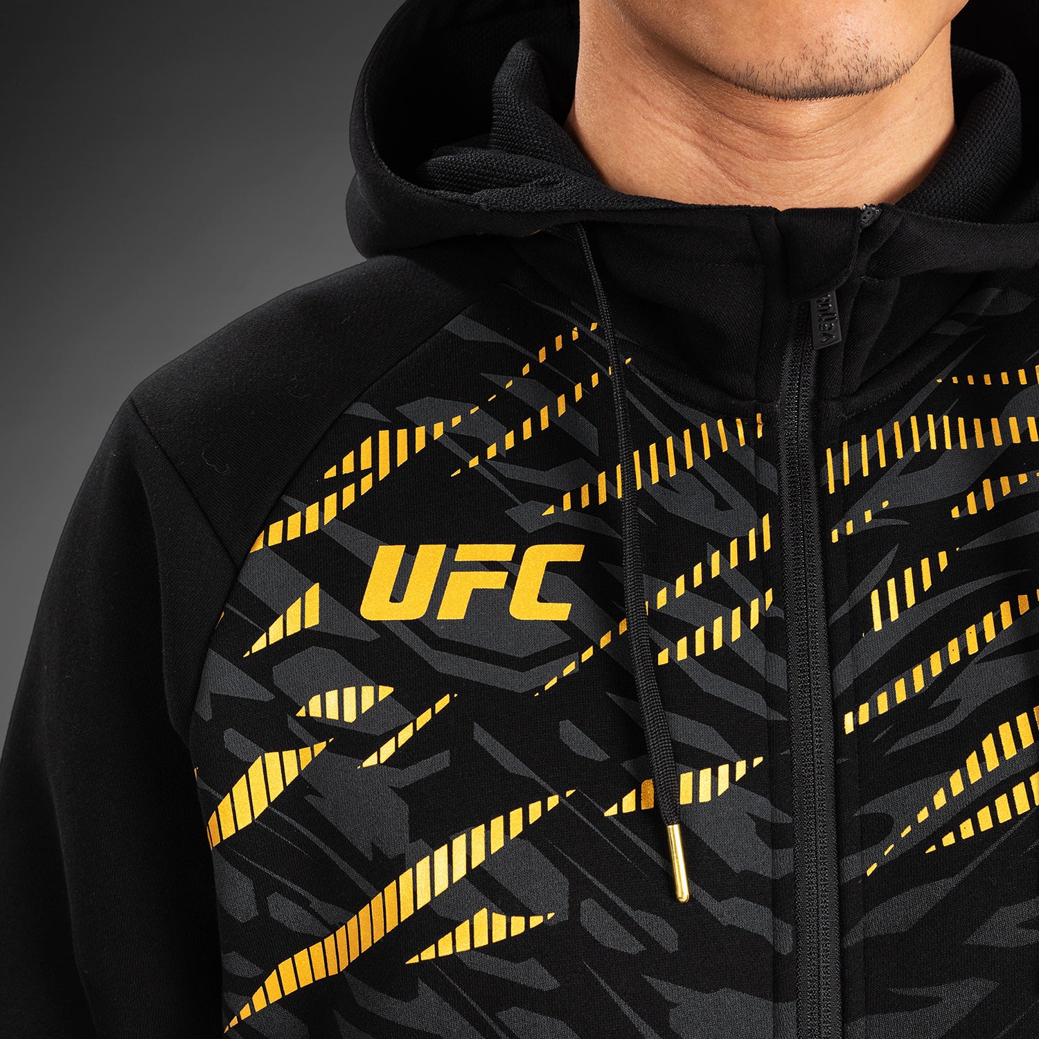 UFC Fusion by Venum Men’s Replica Zip Hoodie - Champion - Image 4