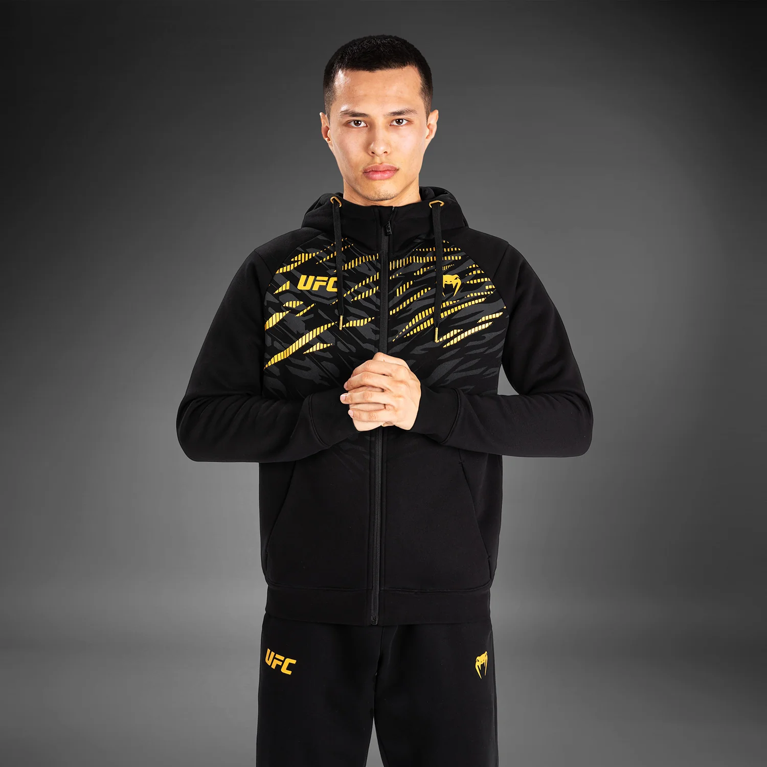 UFC Fusion by Venum Men’s Replica Zip Hoodie - Champion - Image 8
