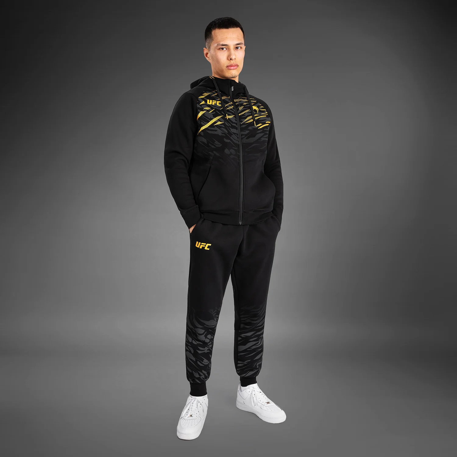 UFC Fusion by Venum Men’s Replica Zip Hoodie - Champion - Image 9