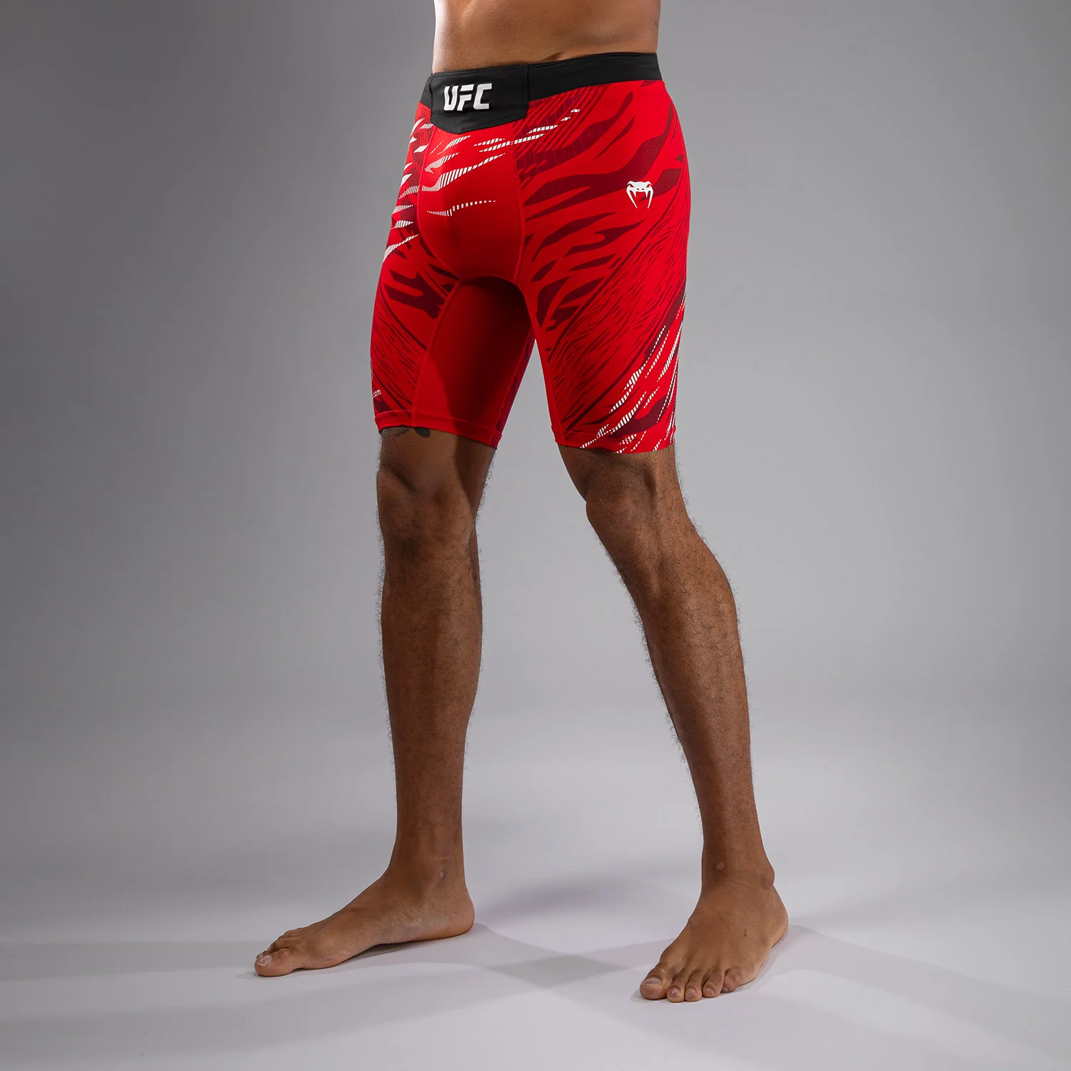 UFC Fusion by Venum Personalized Authentic Fight Night Men’s Vale Tudo Short - Red - Image 3