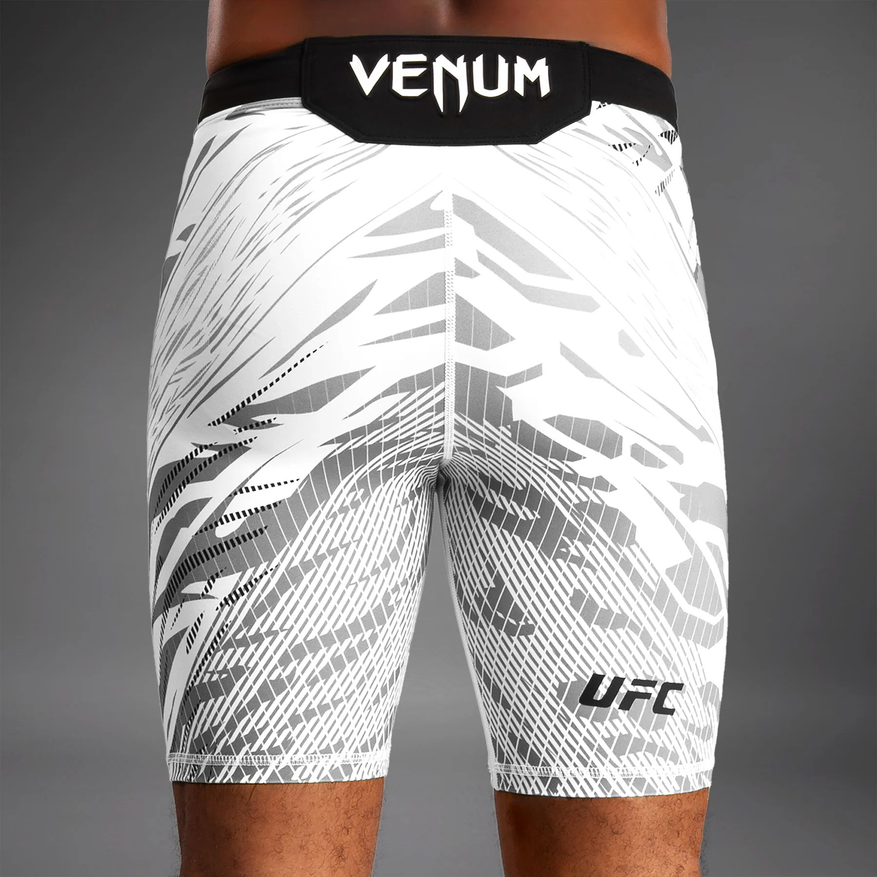 UFC Fusion by Venum Personalized Authentic Fight Night Men’s Vale Tudo Short - White - Image 6