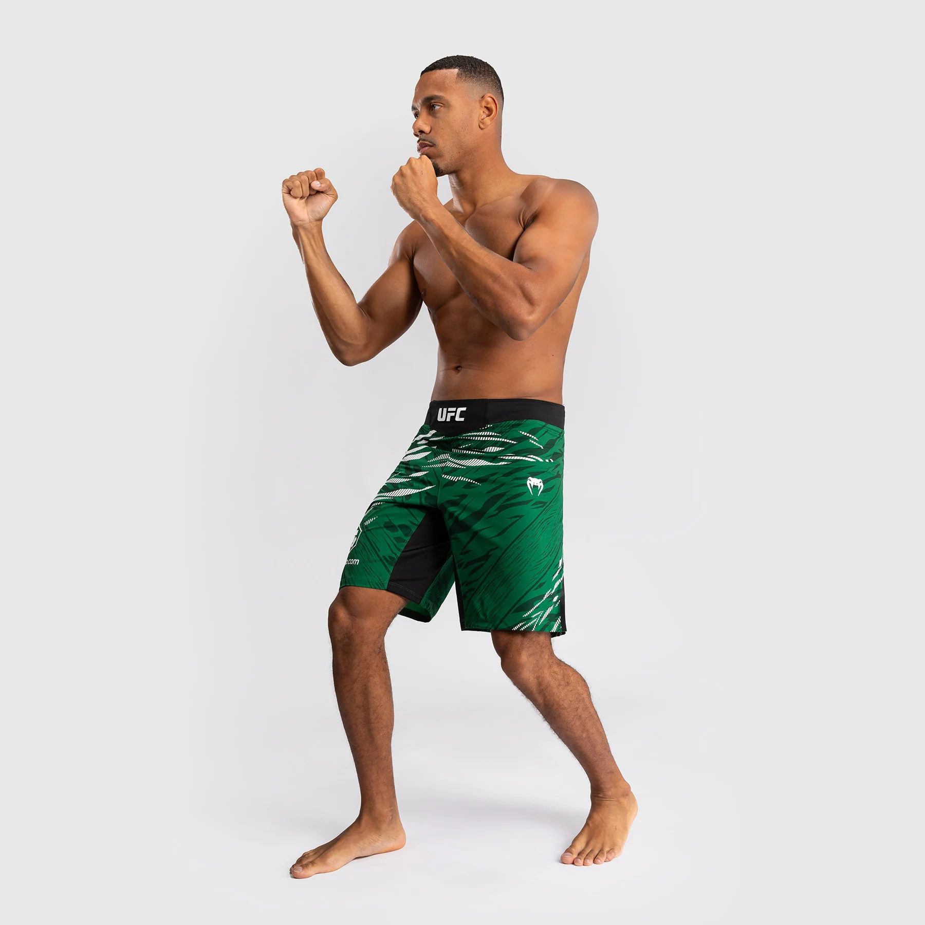 UFC Fusion by Venum Personalized Authentic Fight Night Men's Fight Short - Long Fit - Green - Image 8
