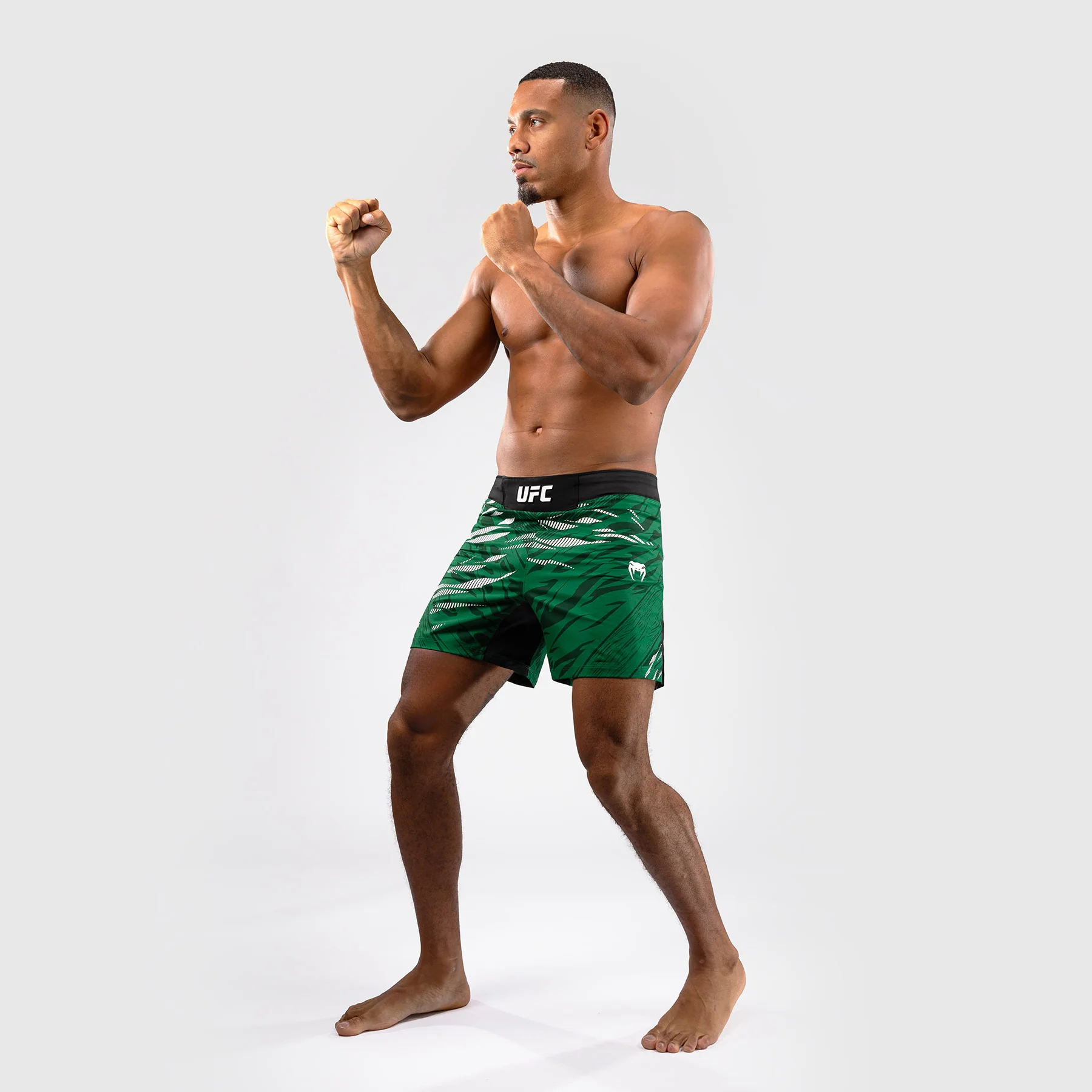 UFC Fusion by Venum Personalized Authentic Fight Night Men's Fight Short - Short Fit - Green - Image 8