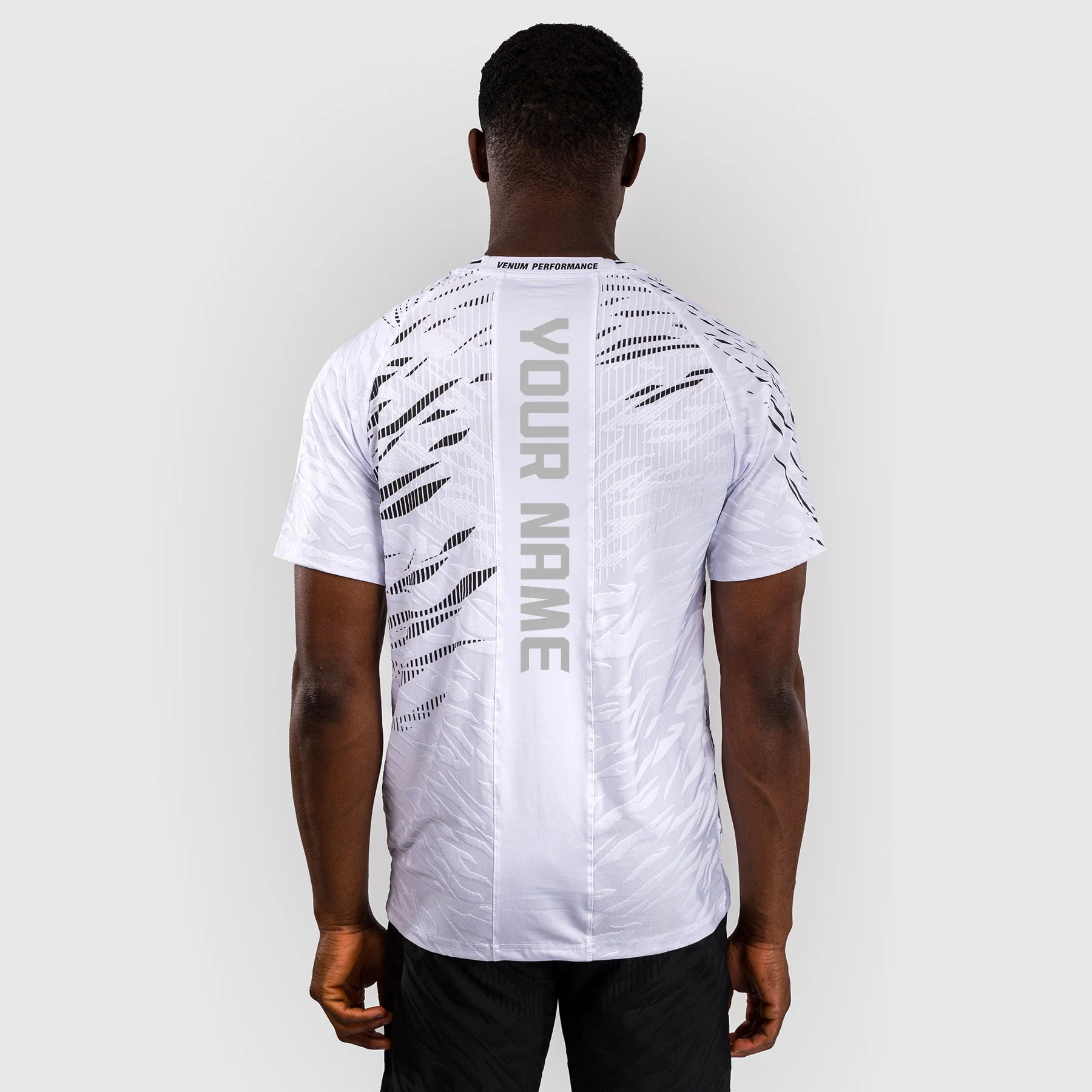 UFC Fusion by Venum Personalized Authentic Fight Night Men's Walkout Jersey - White