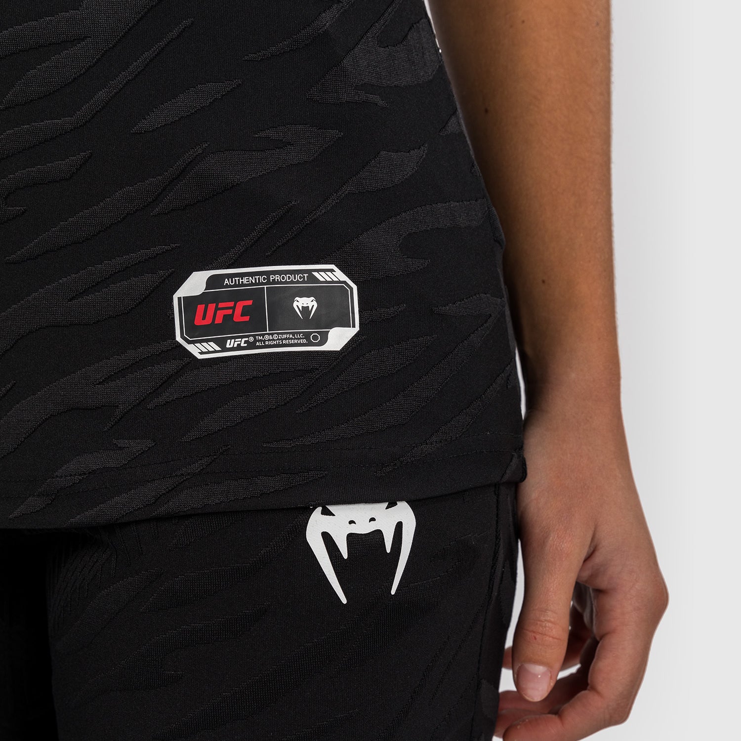 UFC Fusion by Venum Personalized Authentic Fight Night Women's Walkout Jersey - Black - Image 8