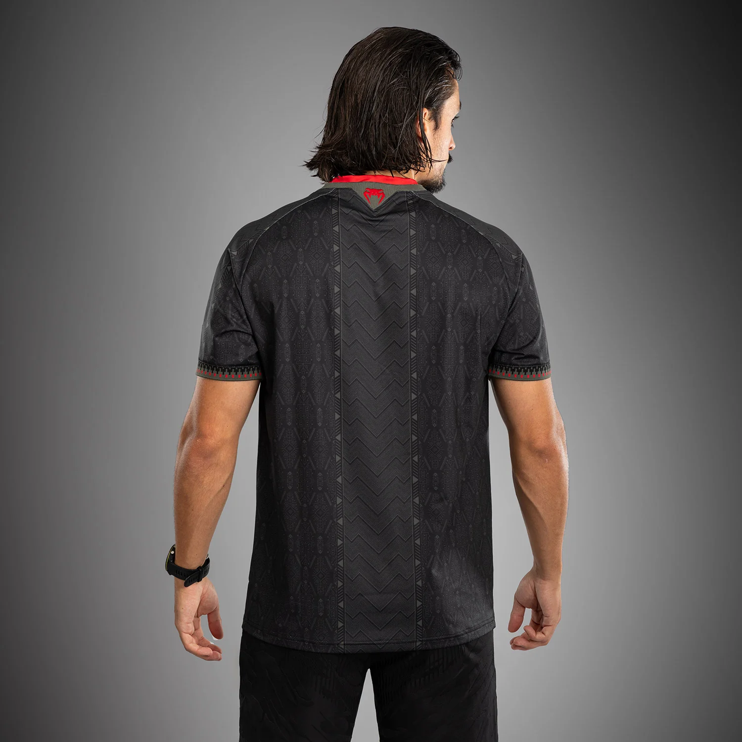Men’s Noche UFC 2.0 by Venum Black Authentic Fight Night Walkout Jersey - Image 3
