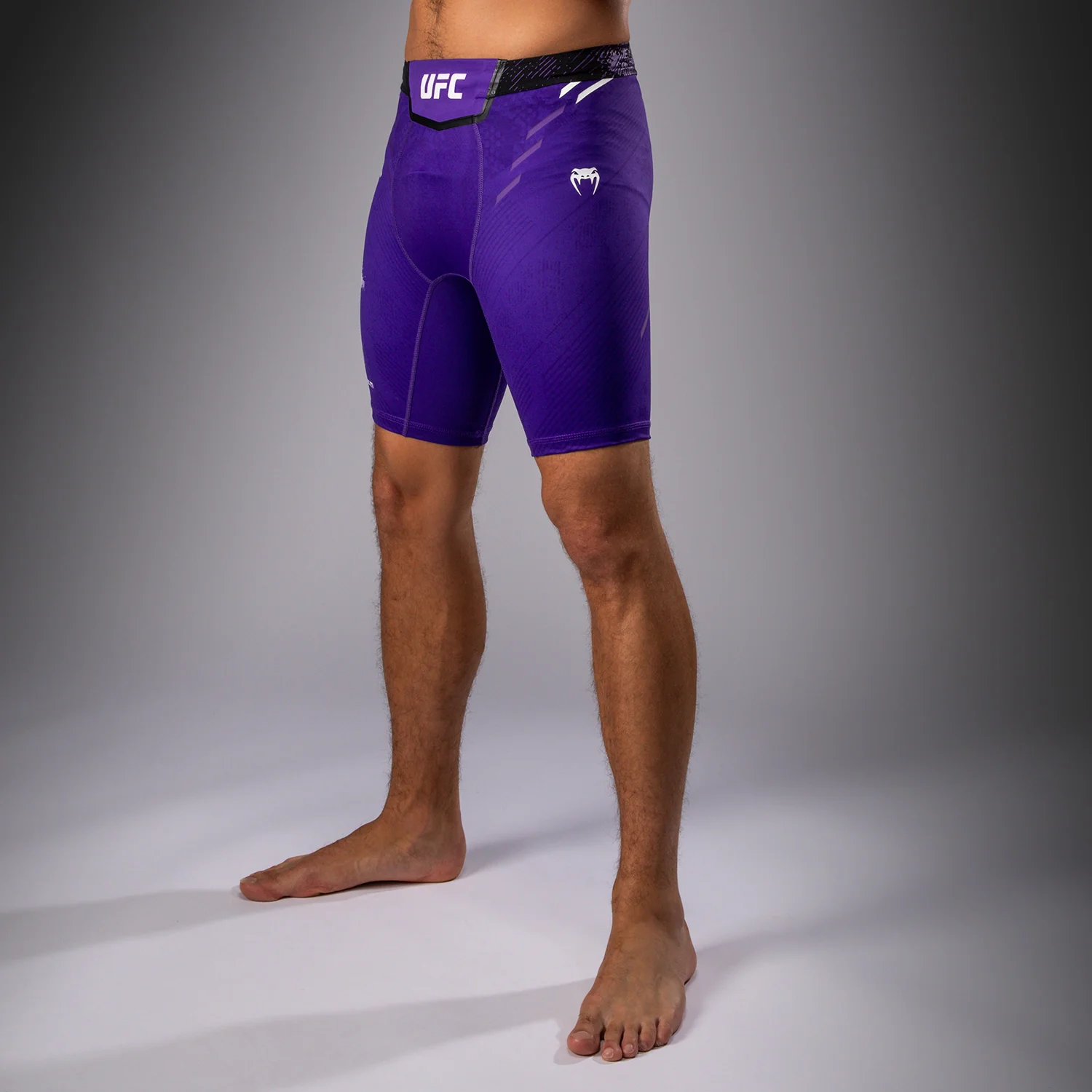 UFC Adrenaline by Venum Authentic Fight Night Men’s Vale Tudo Short - Purple - Image 3