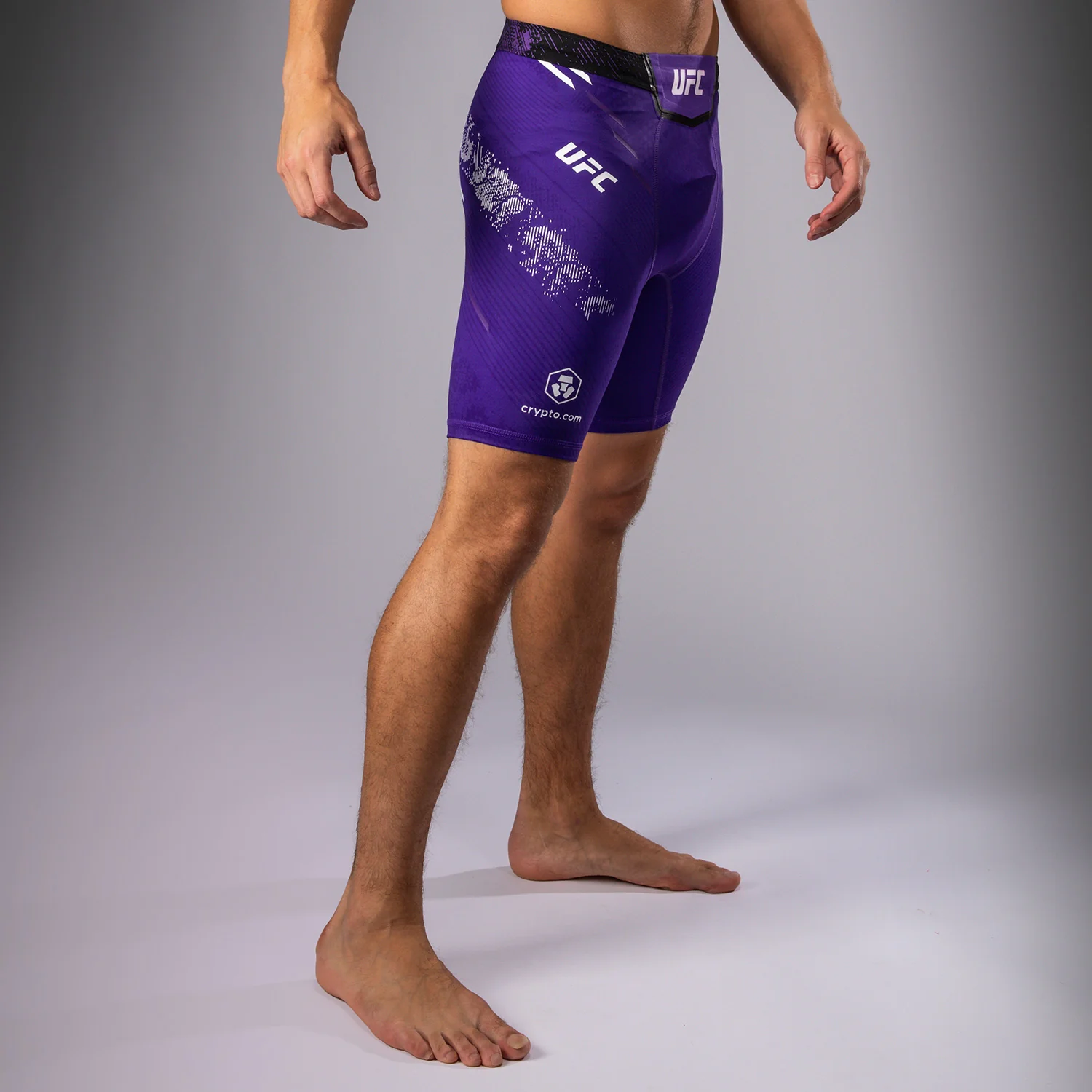 UFC Adrenaline by Venum Authentic Fight Night Men’s Vale Tudo Short - Purple - Image 4