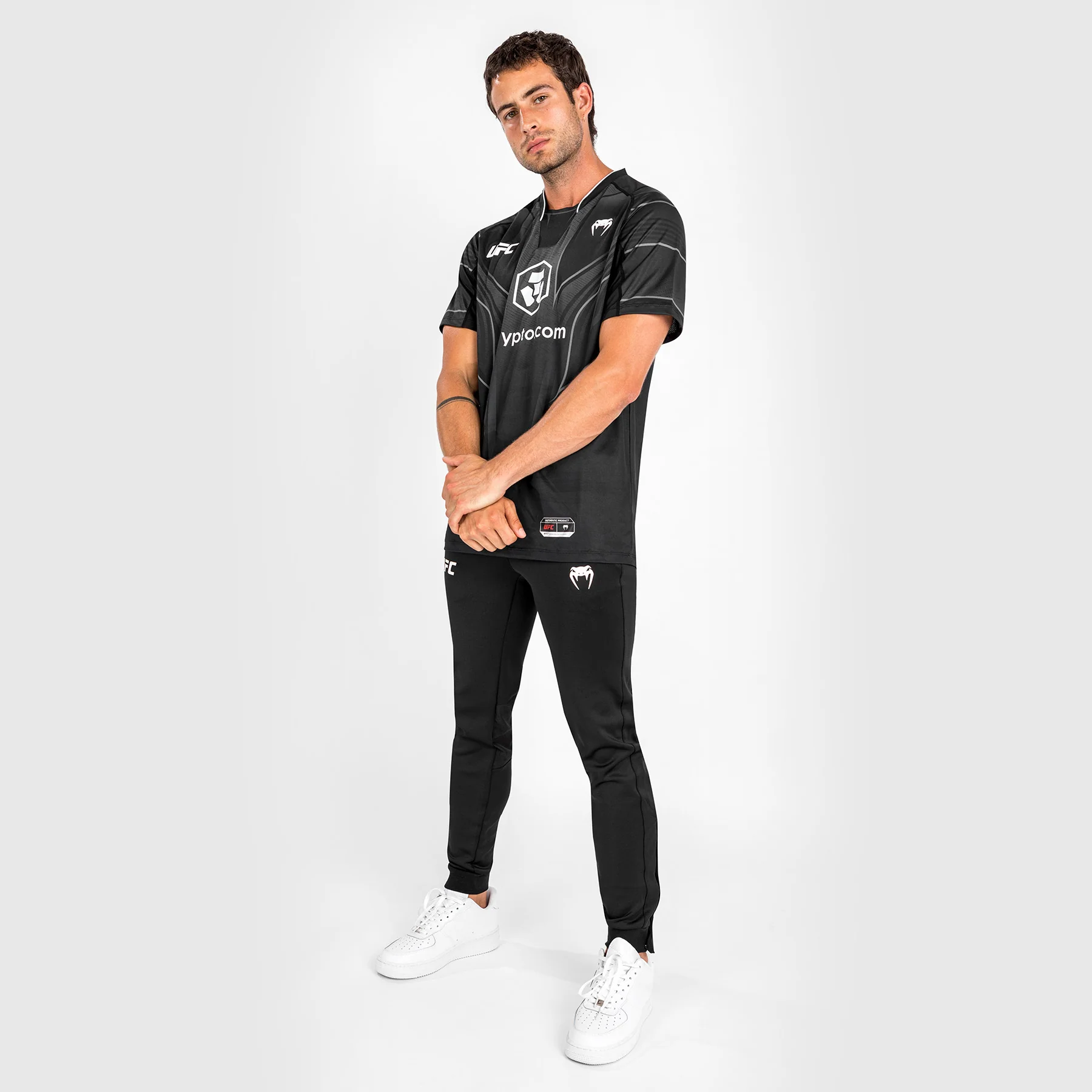 UFC Venum Authentic Fight Night 2.0 Kit by Venum Men's Walkout Jersey - Black - Image 3
