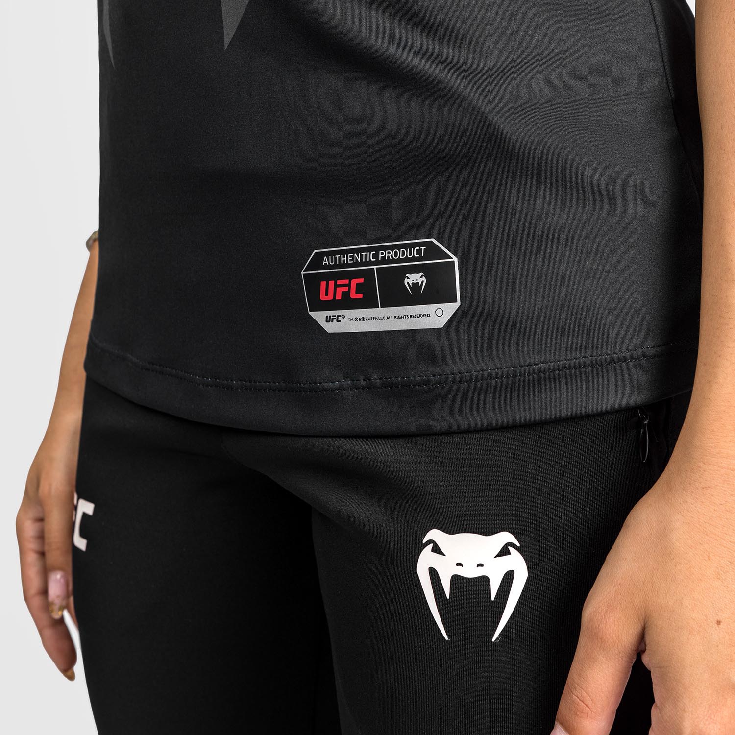 UFC Venum Authentic Fight Night 2.0 Kit by Venum Women's Walkout Jersey - Black - Image 5