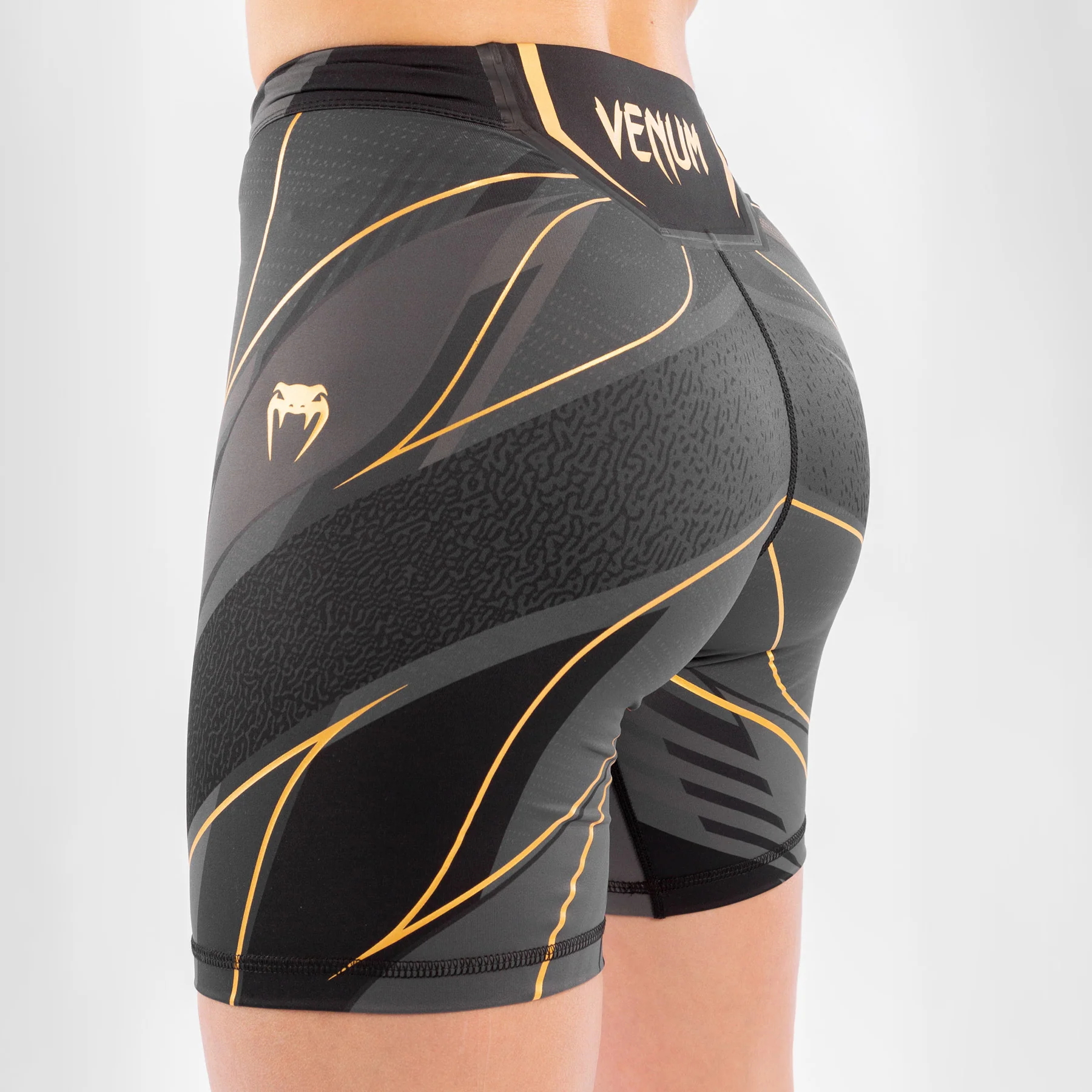 UFC Venum Authentic Fight Night Women's Vale Tudo Shorts - Long Fit - Champion - Image 6