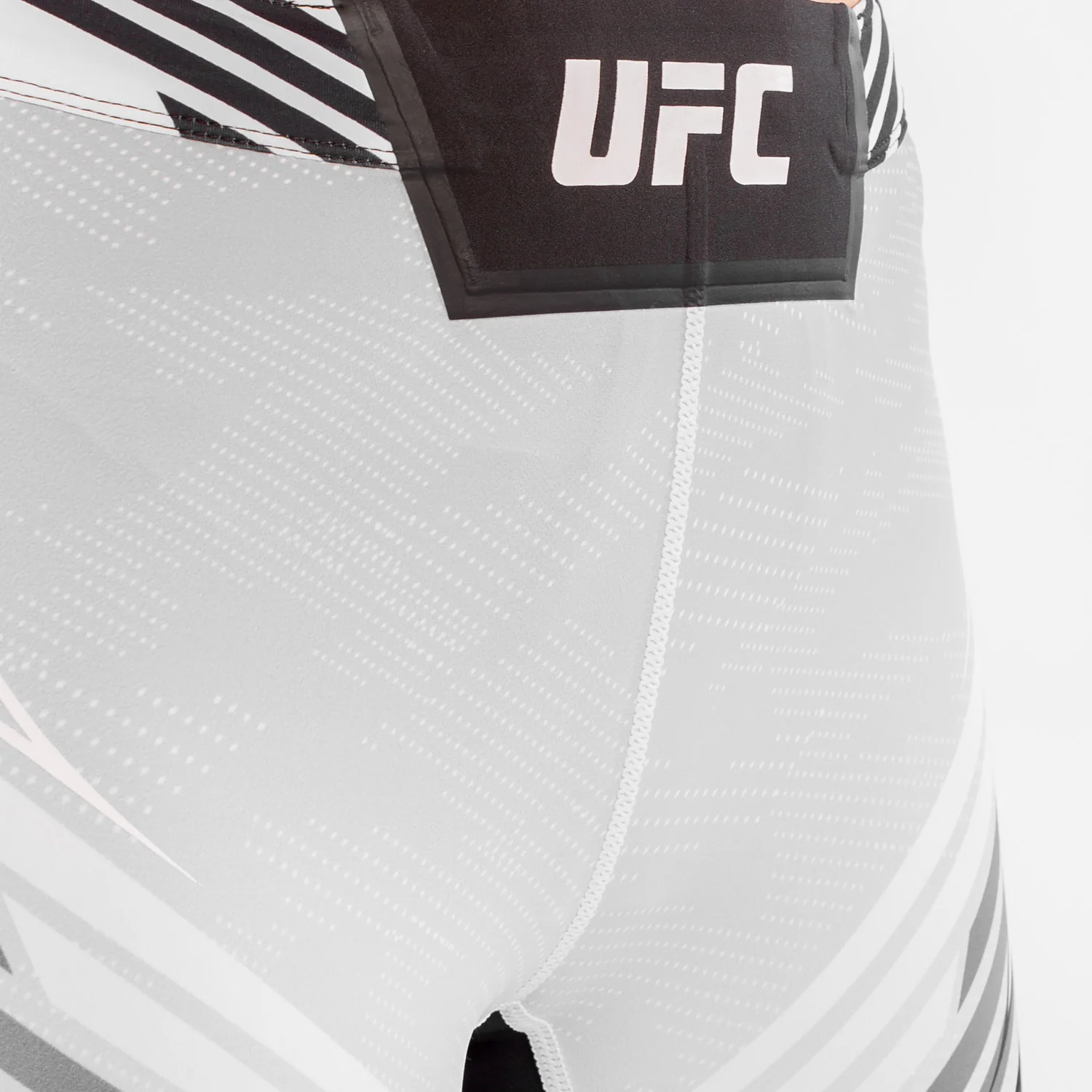 UFC Venum Authentic Fight Night Women's Vale Tudo Shorts - Long Fit - White - Image 6