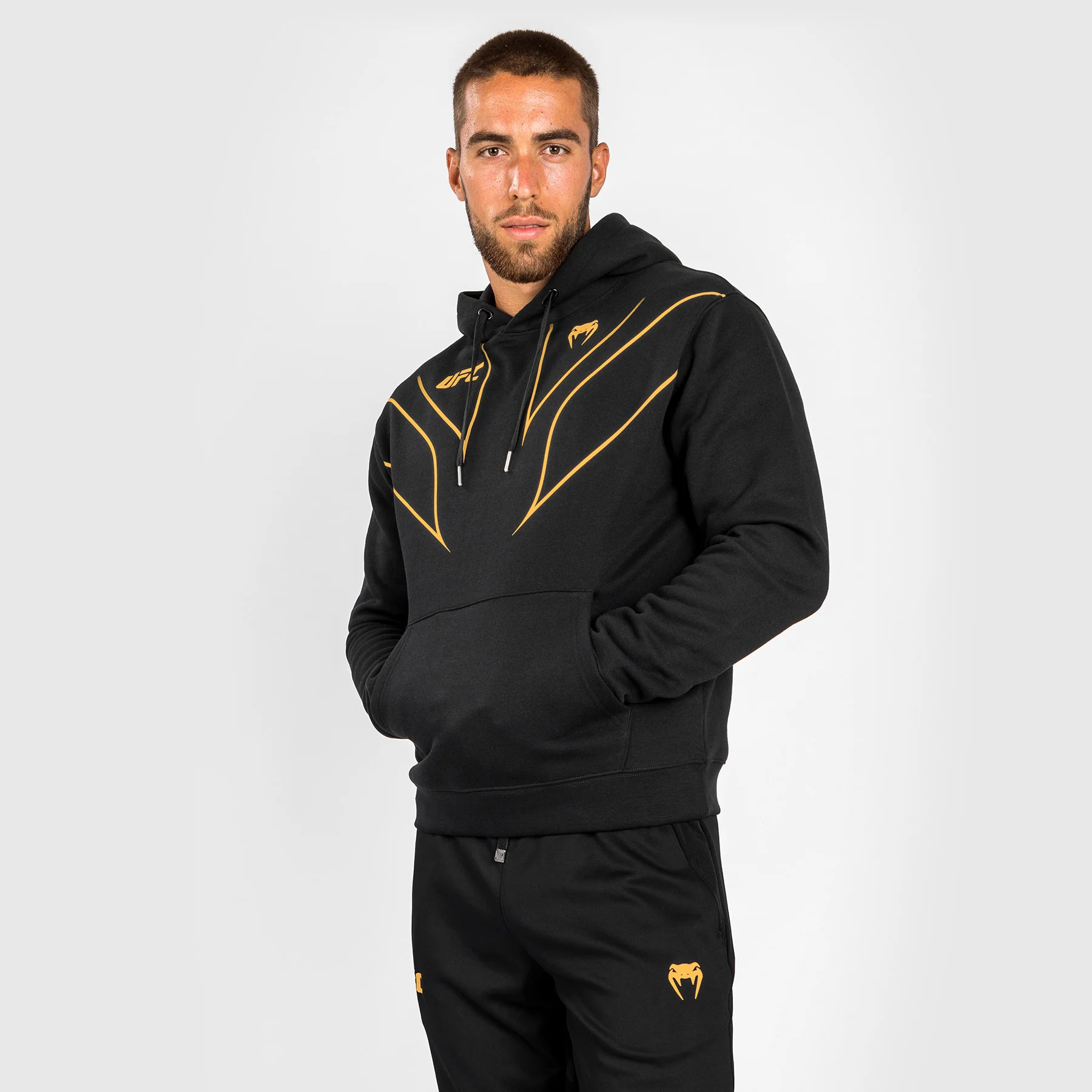 UFC Venum Fight Night 2.0 Replica Men's Hooded Sweatshirt - Champion - Image 2