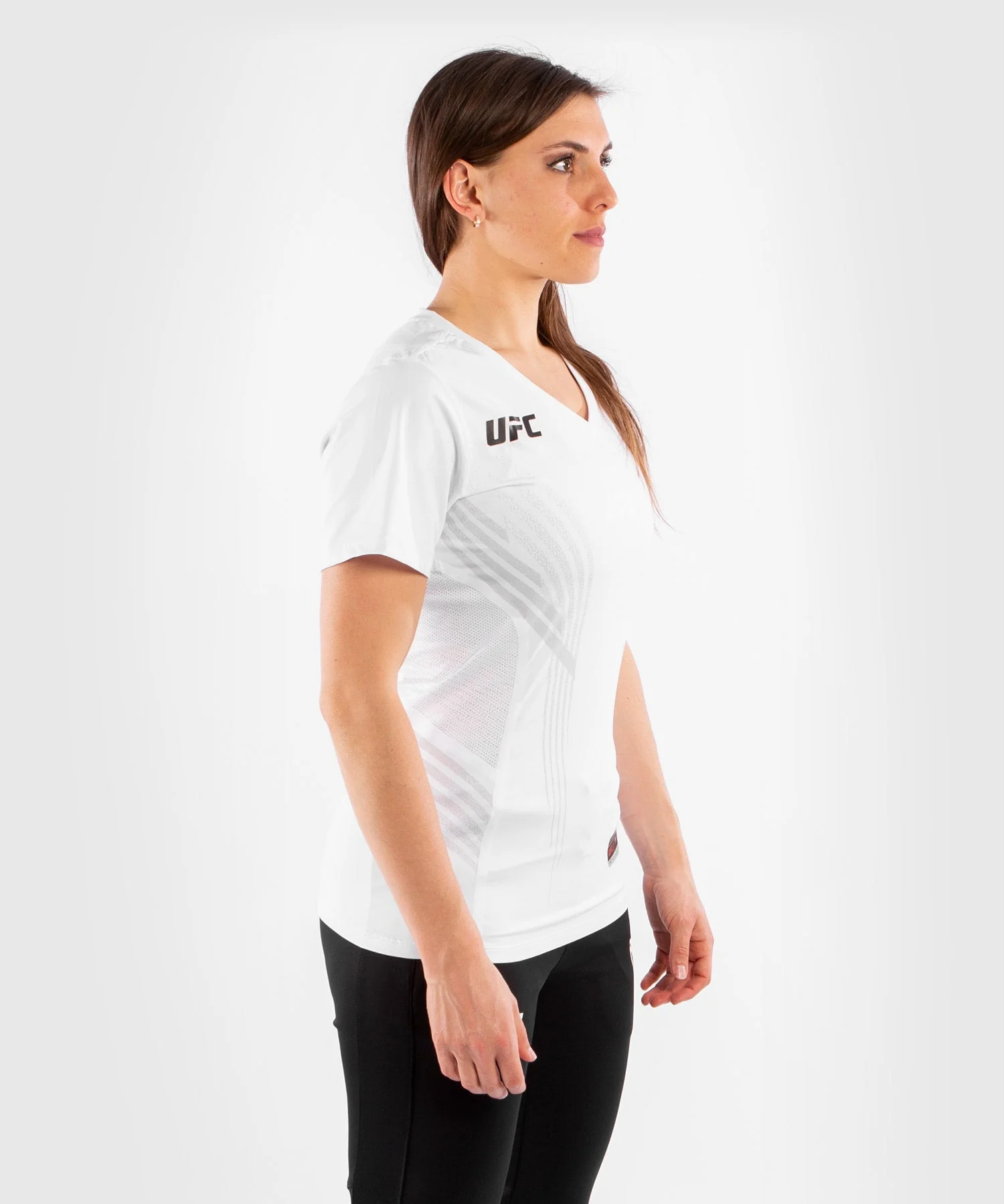 UFC Venum Fighters Authentic Fight Night Women's Walkout Jersey - White - Image 4