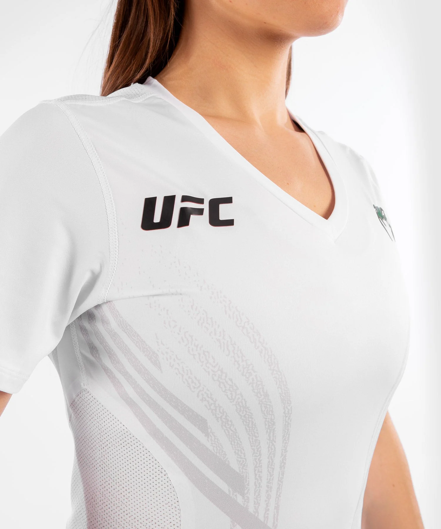 UFC Venum Fighters Authentic Fight Night Women's Walkout Jersey - White - Image 5