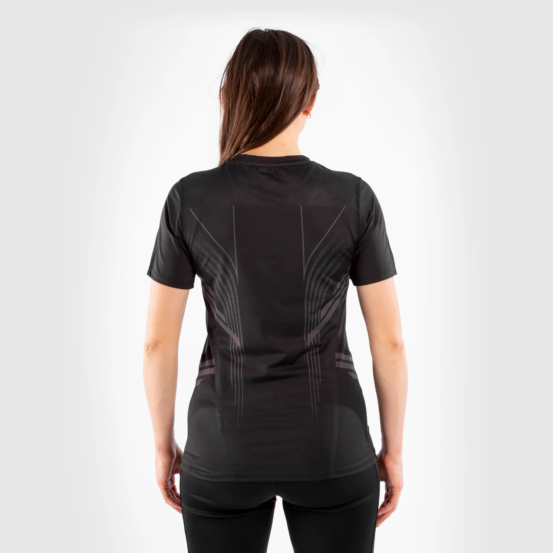 UFC Venum Personalized Authentic Fight Night Women's Walkout Jersey - Black - Image 3