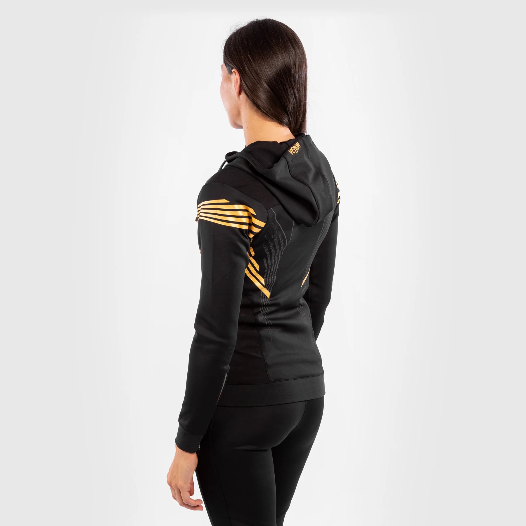 UFC Venum Personalized Authentic Fight Night Women's Walkout Hoodie - Champion - Image 3