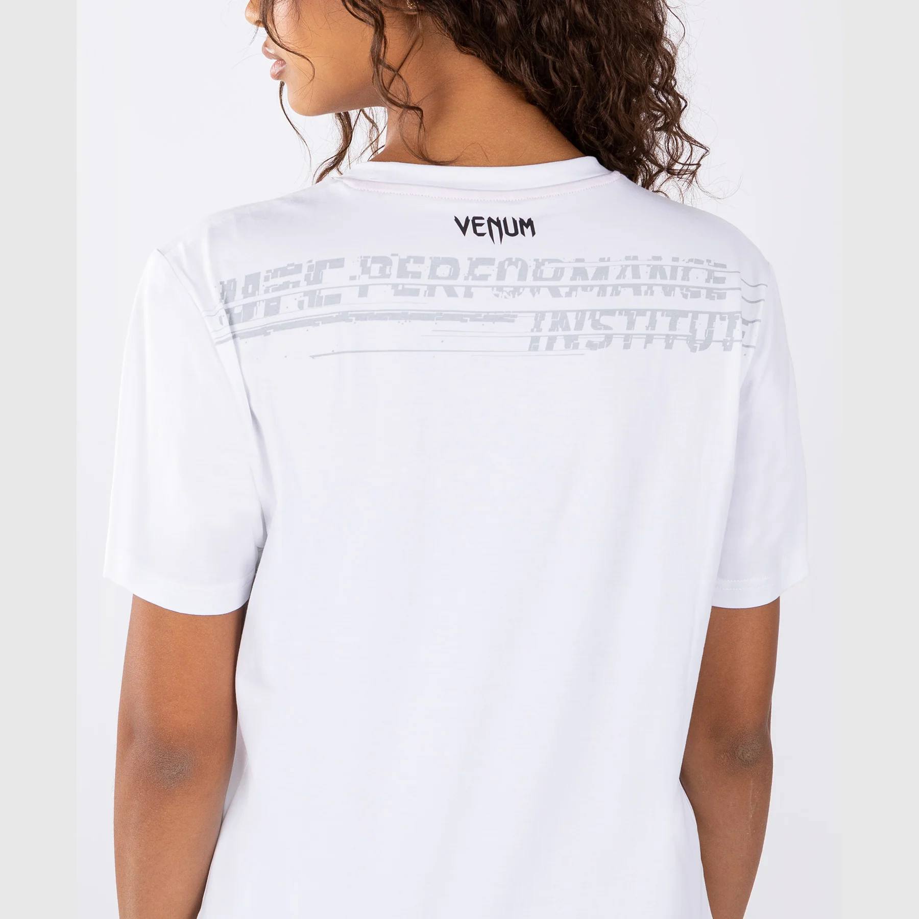 UFC Venum Performance Institute 2.0 Women’s T-Shirt - White - Image 4