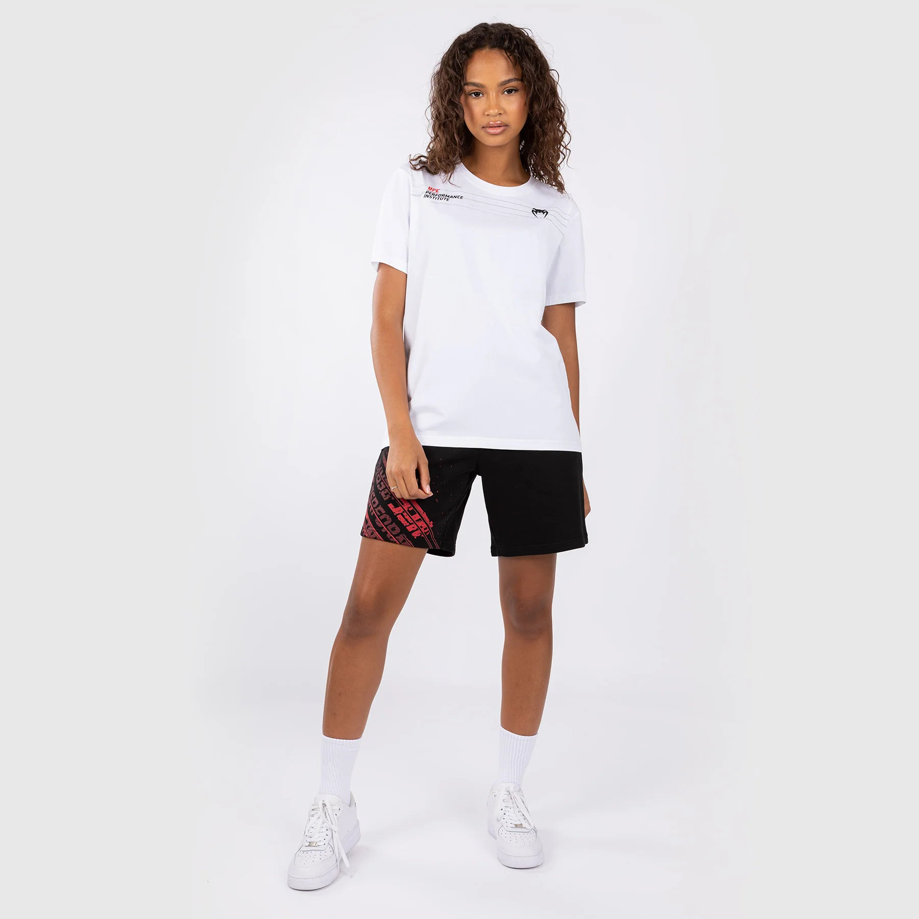 UFC Venum Performance Institute 2.0 Women’s T-Shirt - White - Image 5