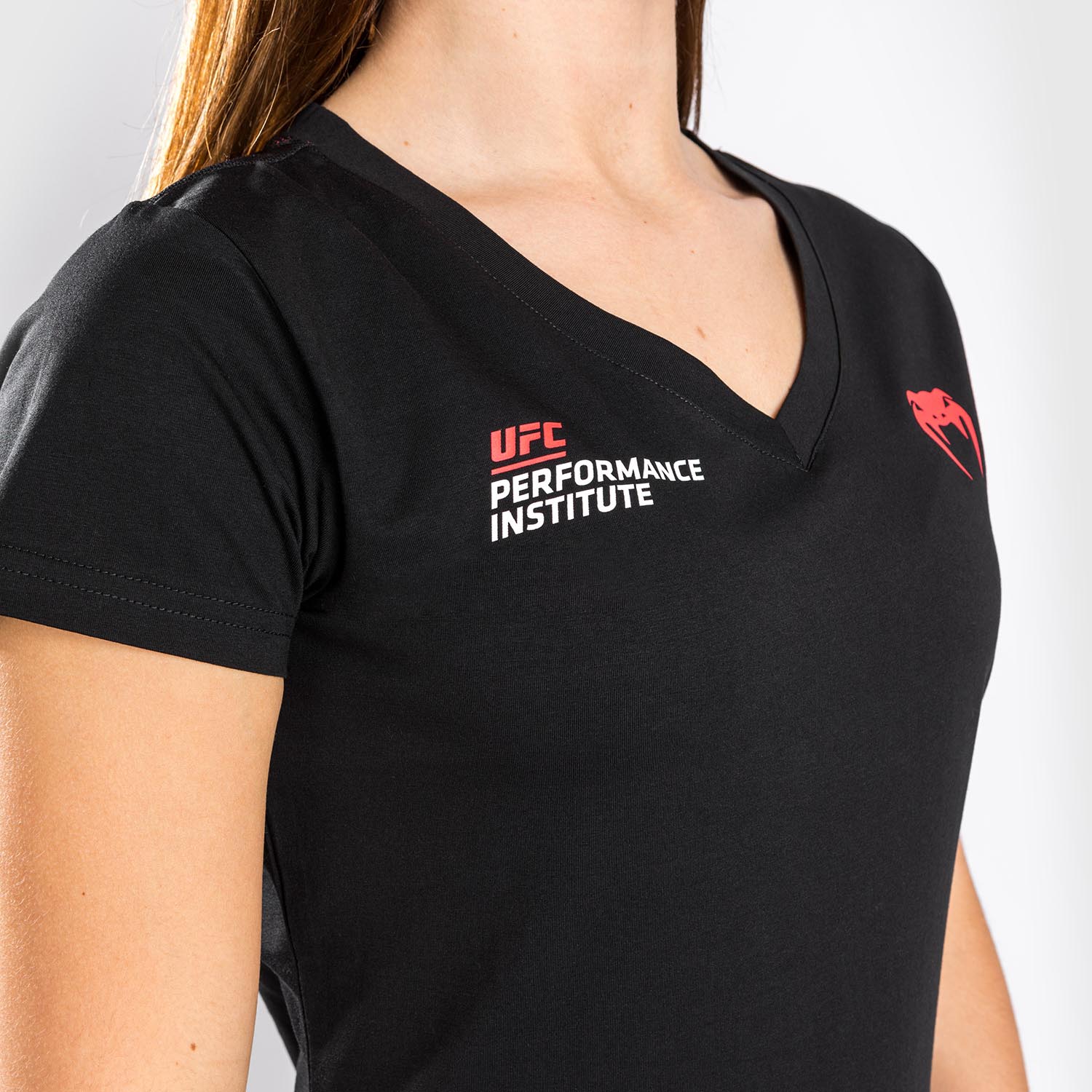 UFC Venum Performance Institute T-Shirt - For Women - Black - Image 7