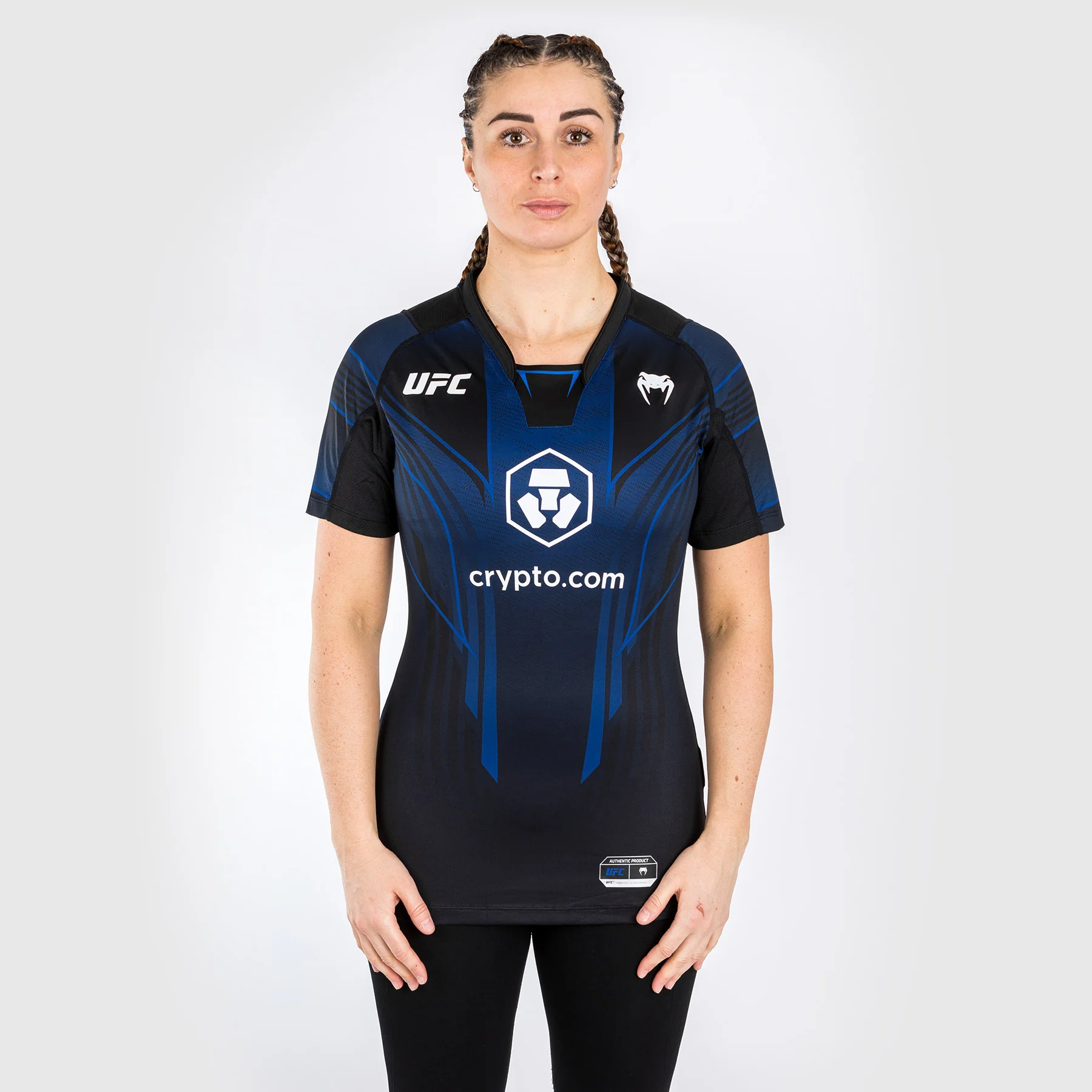 UFC Venum Personalized Authentic Fight Night 2.0 kit by Venum Women's Walkout Jersey - Midnight Edition - Image 2