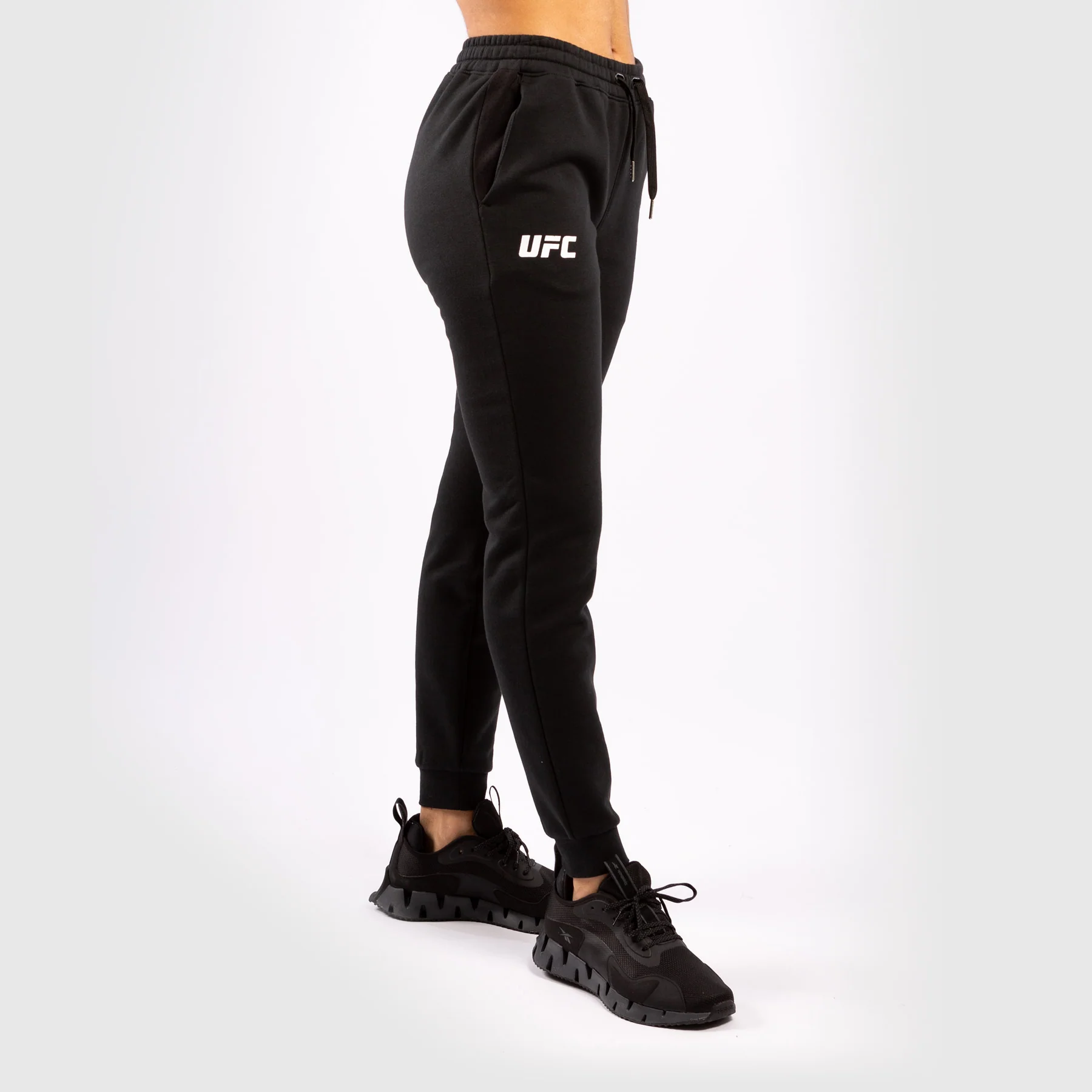 UFC Venum Replica Women's Pants - Black - Image 4