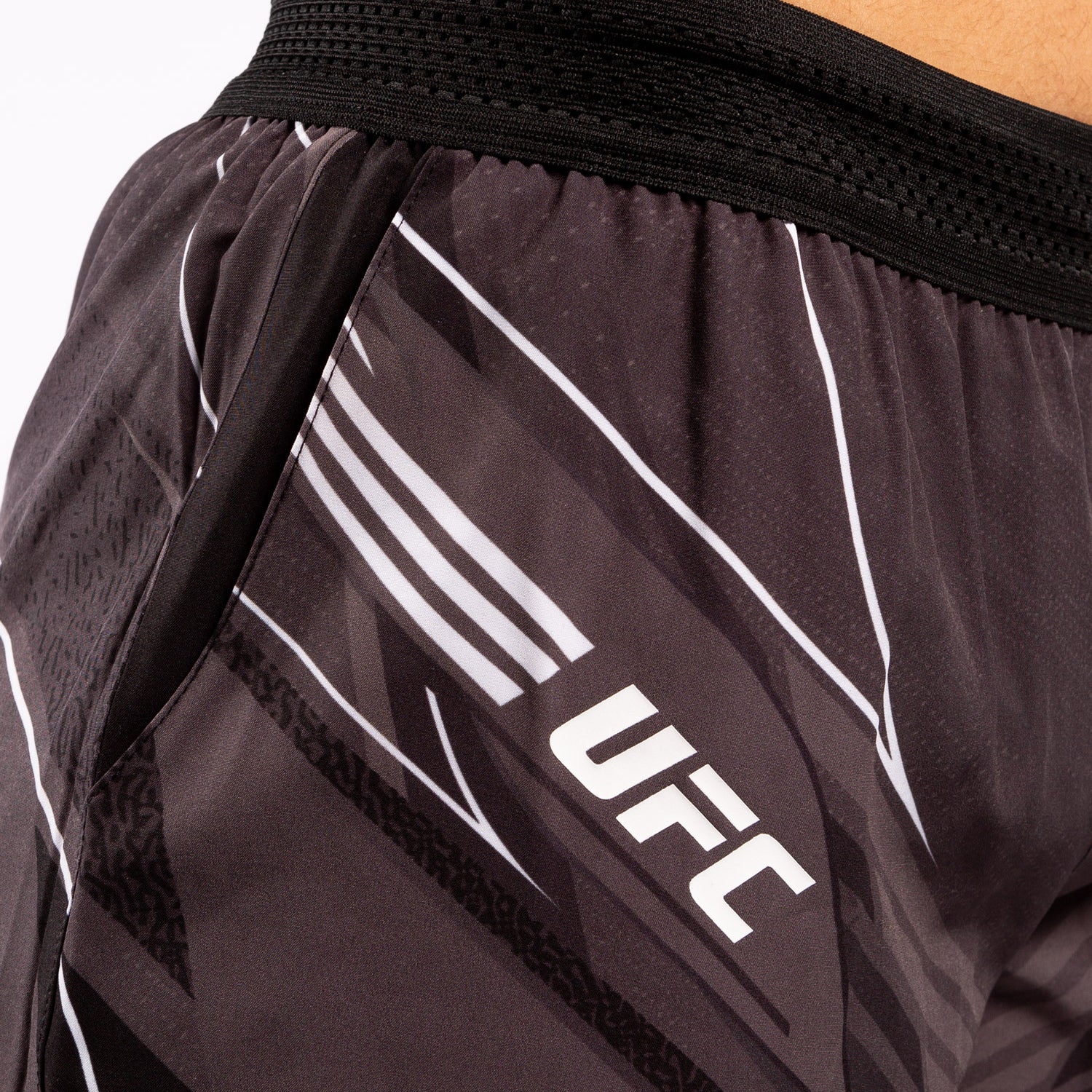 UFC Venum Replica Women's Shorts - Black - Image 5