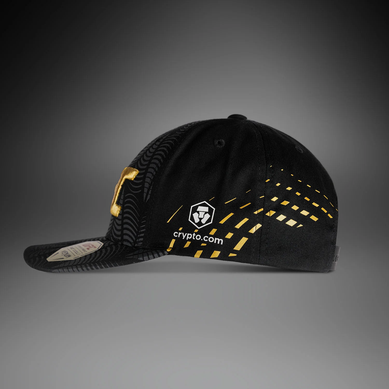 UFC Zenith by Venum Authentic Fight Night Cap - Black/Gold - Image 2