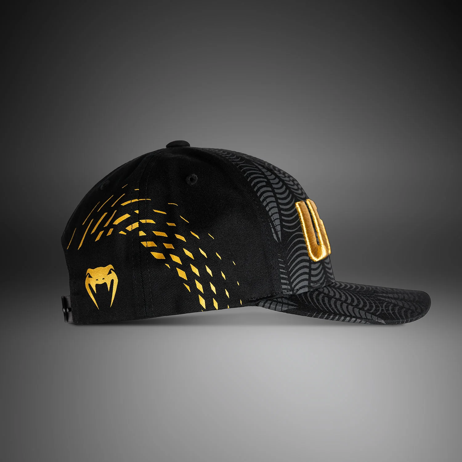 UFC Zenith by Venum Authentic Fight Night Cap - Black/Gold - Image 3