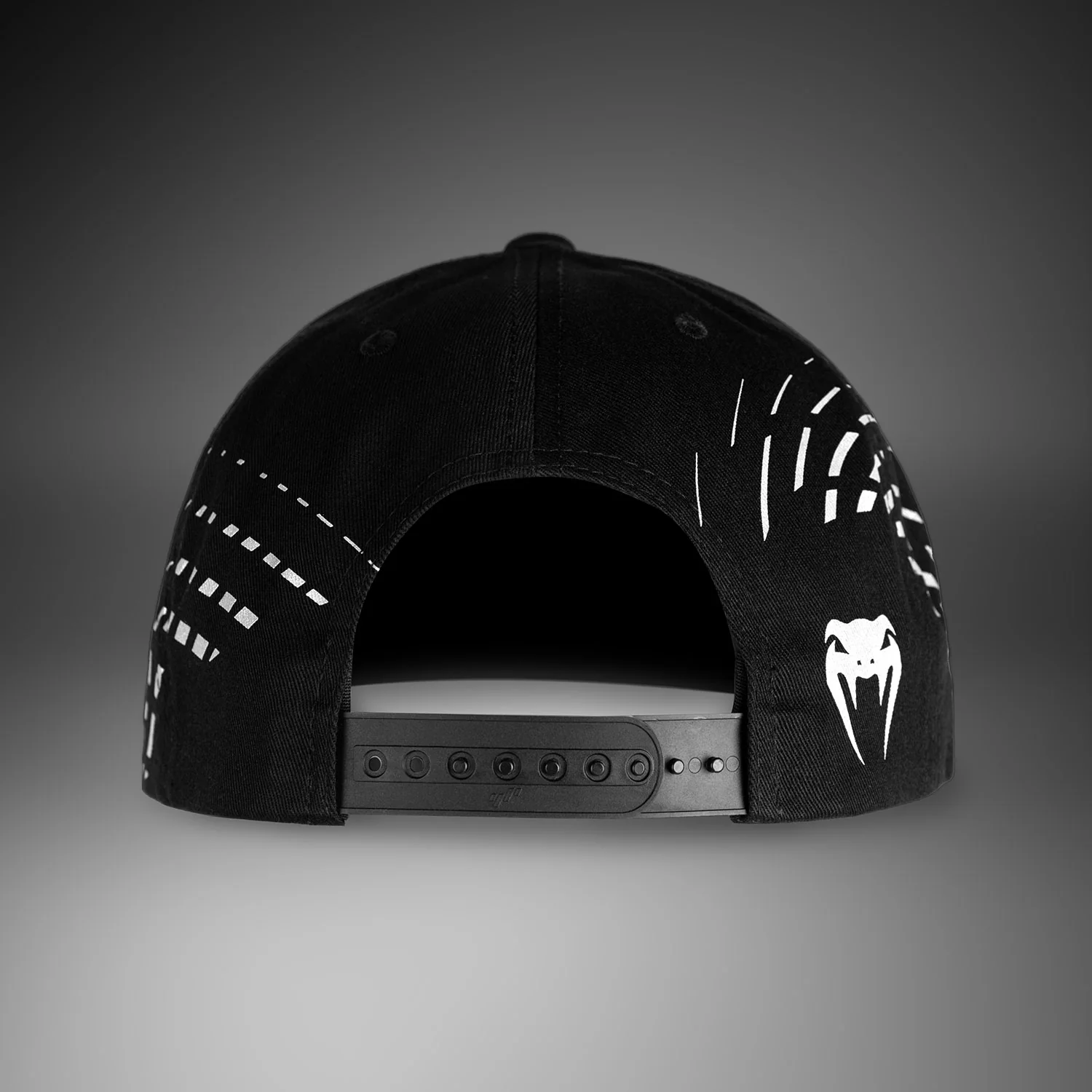 UFC Zenith by Venum Authentic Fight Night Cap - Black/White/Orange - Image 4