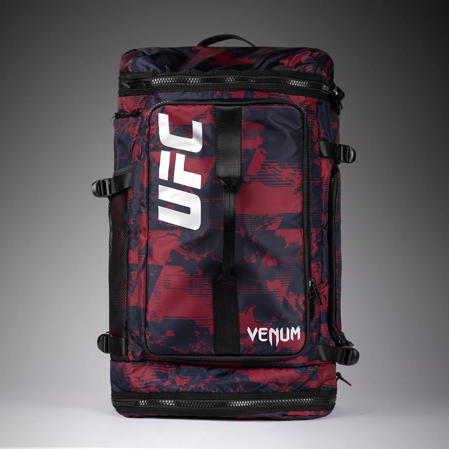 Unisex UFC Zenith by Venum Burgundy Authentic Fight Week Gear Bag (48L)